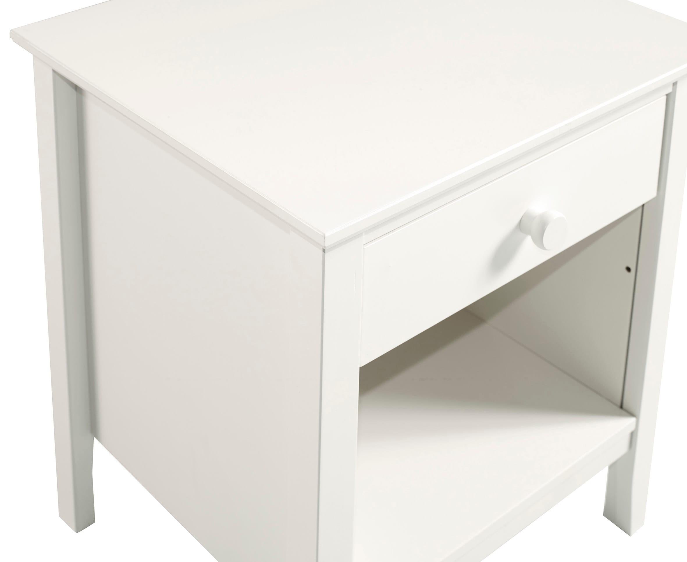 Alaterre Simplicity Nightstand, White