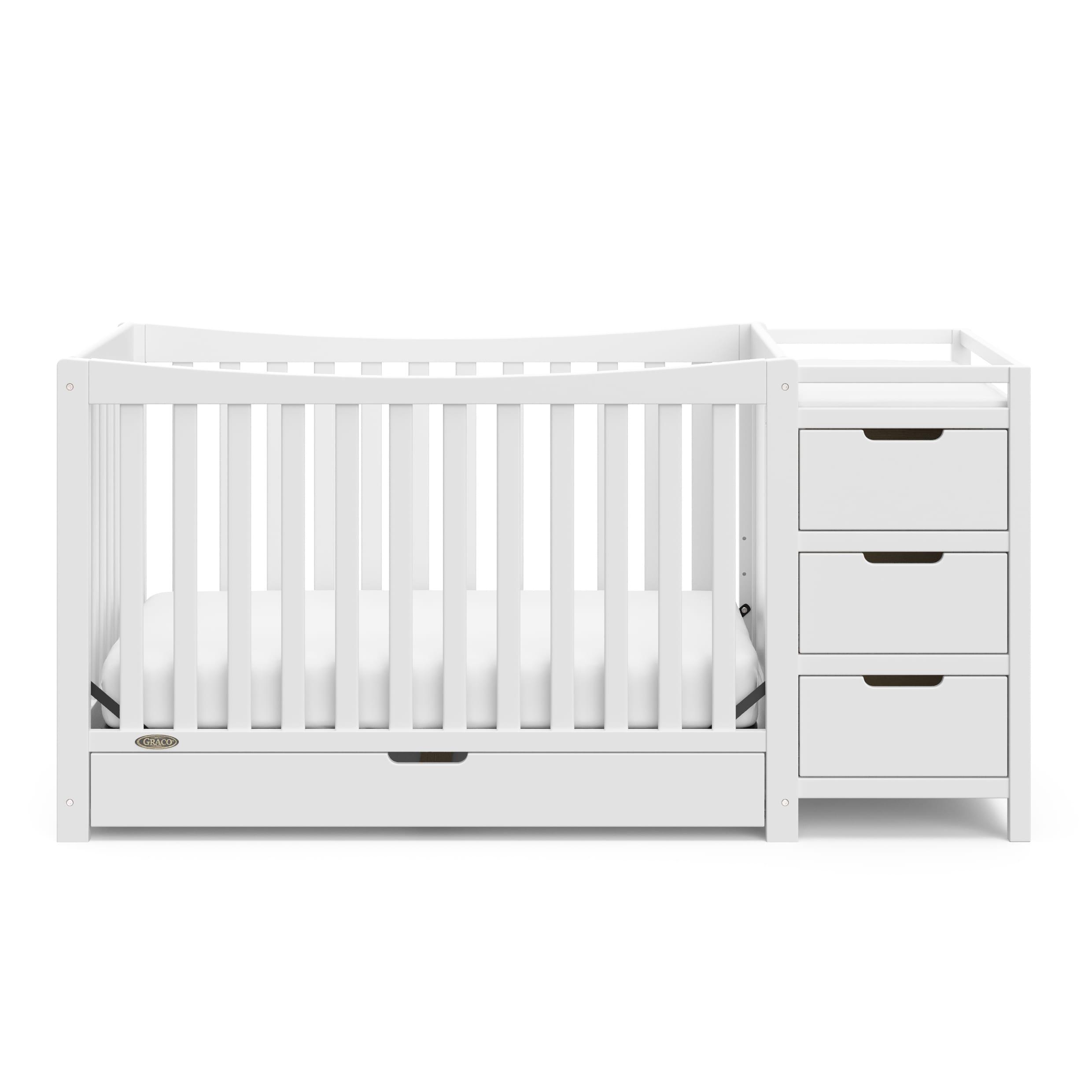Graco Remi 4-in-1 Convertible Crib and Changer with Storage