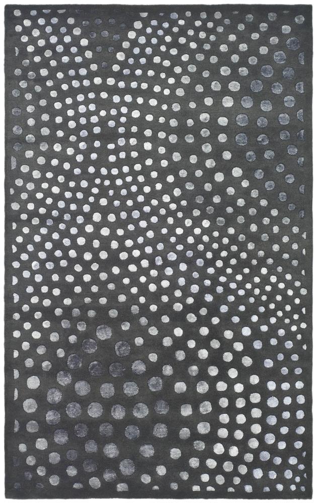 Soho SOH654 Hand Tufted Indoor Area Rug - Dark Grey - 5'x8' - Safavieh