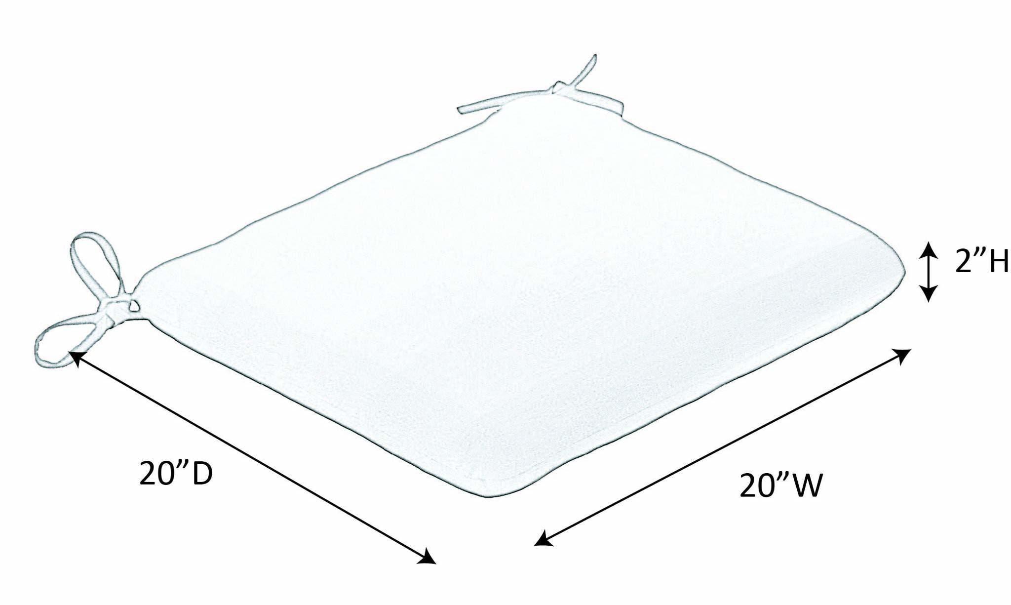 Outdoor Sunbrella Seat Cushion
