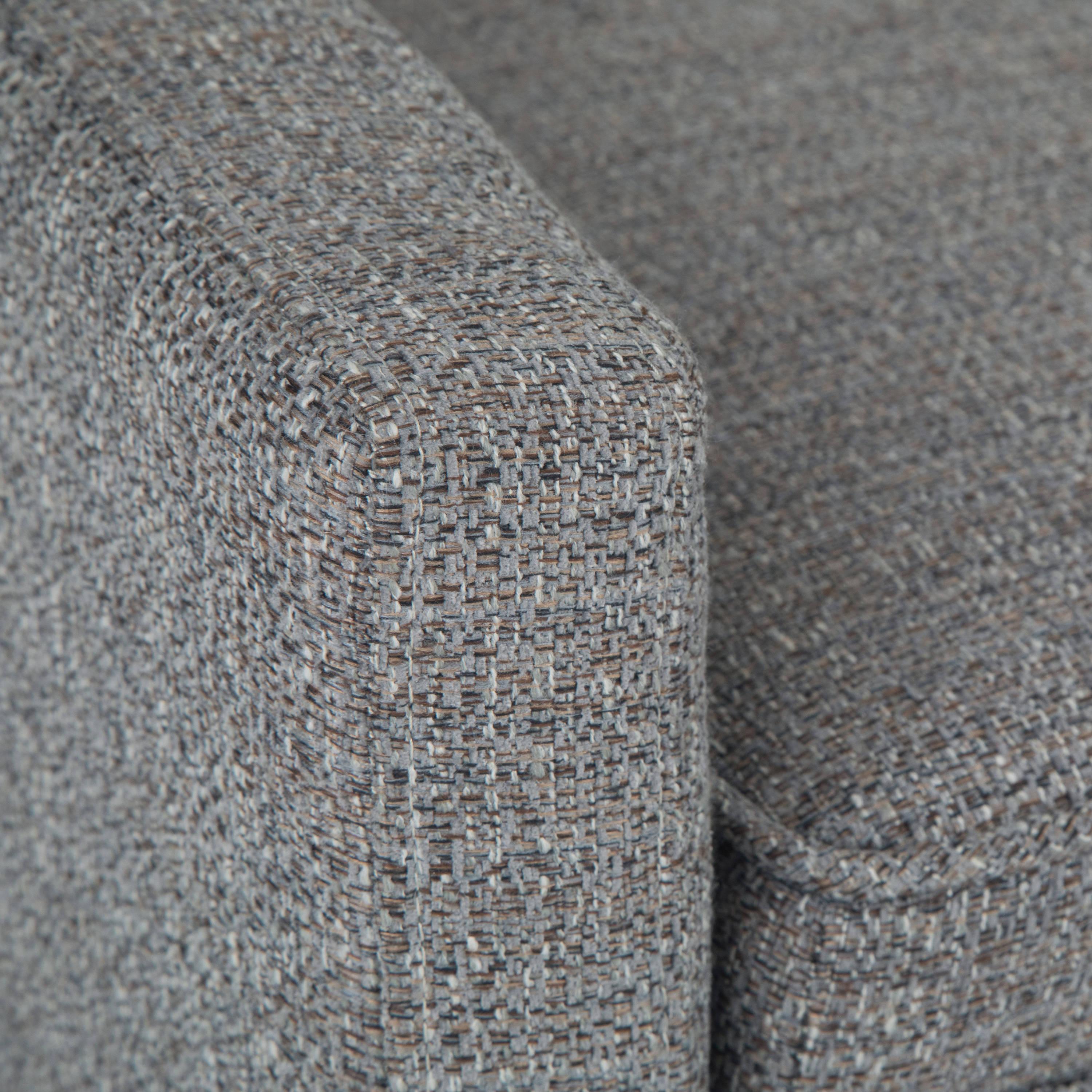 Simpli Home Parris Polyester Upholstered Bench