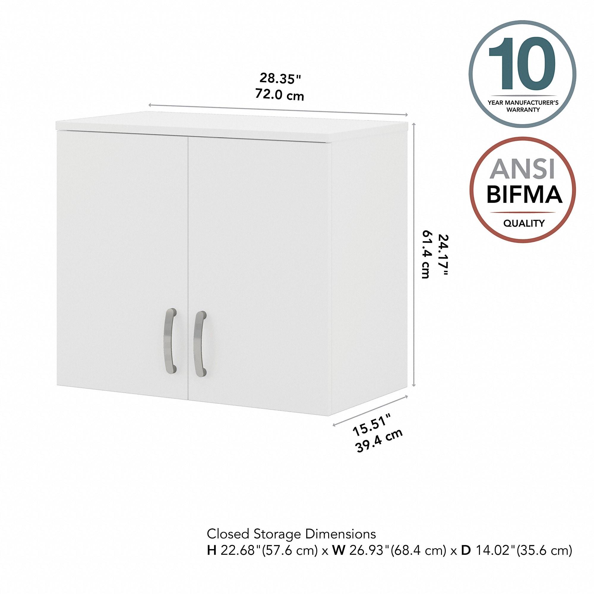Universal Storage 28.5'' Wide 2 - Shelf Storage Cabinet