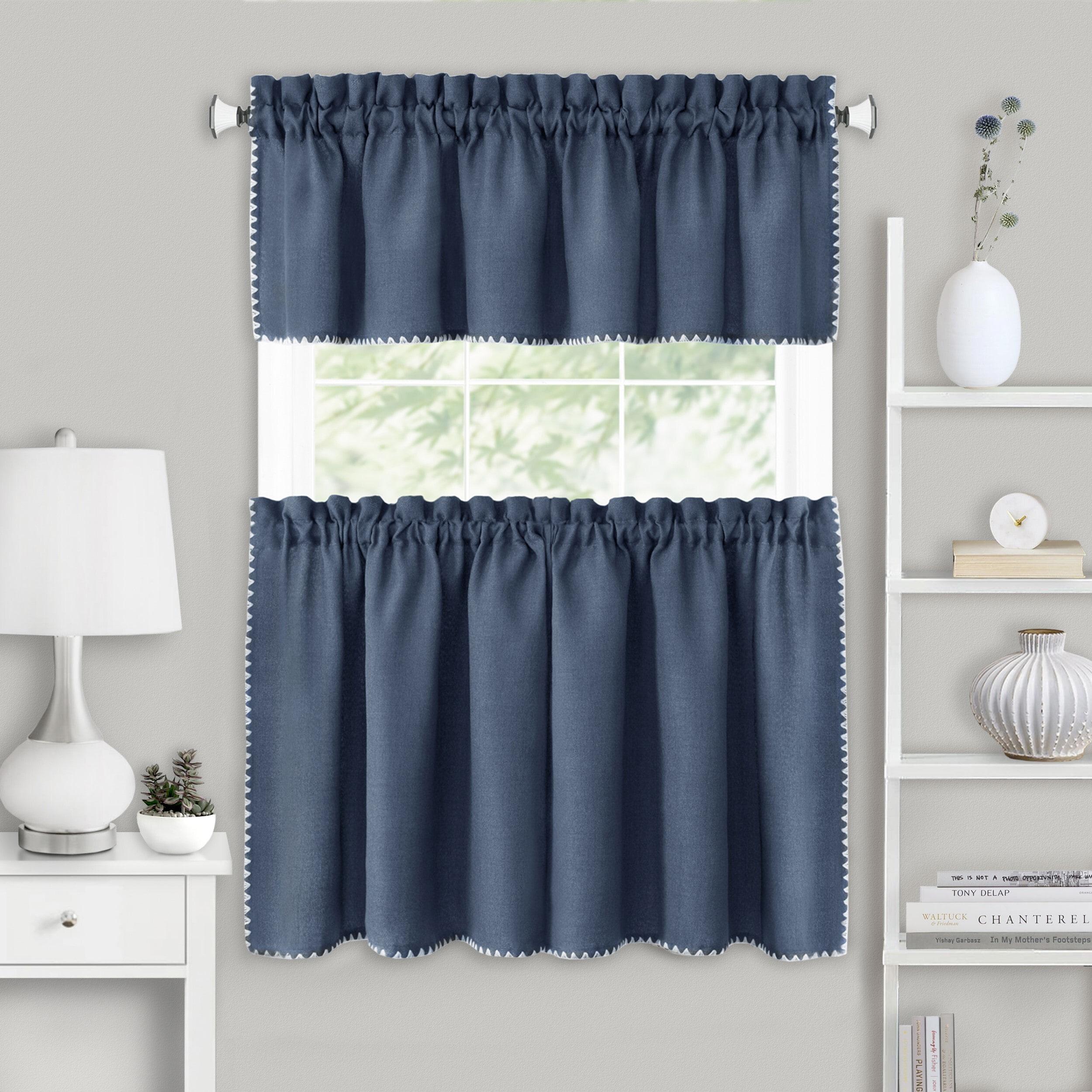 Achim Importing Co Tailored 58'' W Kitchen Curtain