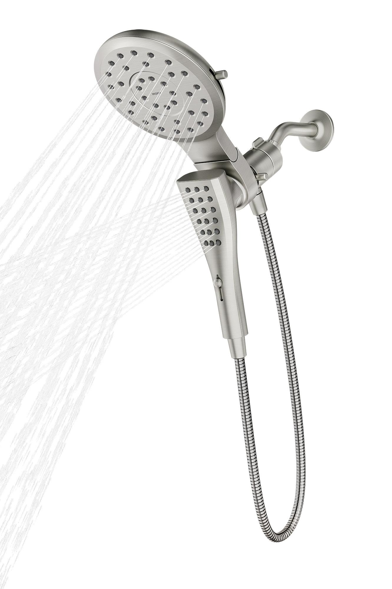 Verso 1.75 GPM Rainshower/Handshower Combination with Infiniti Dial and Magnetix Docking