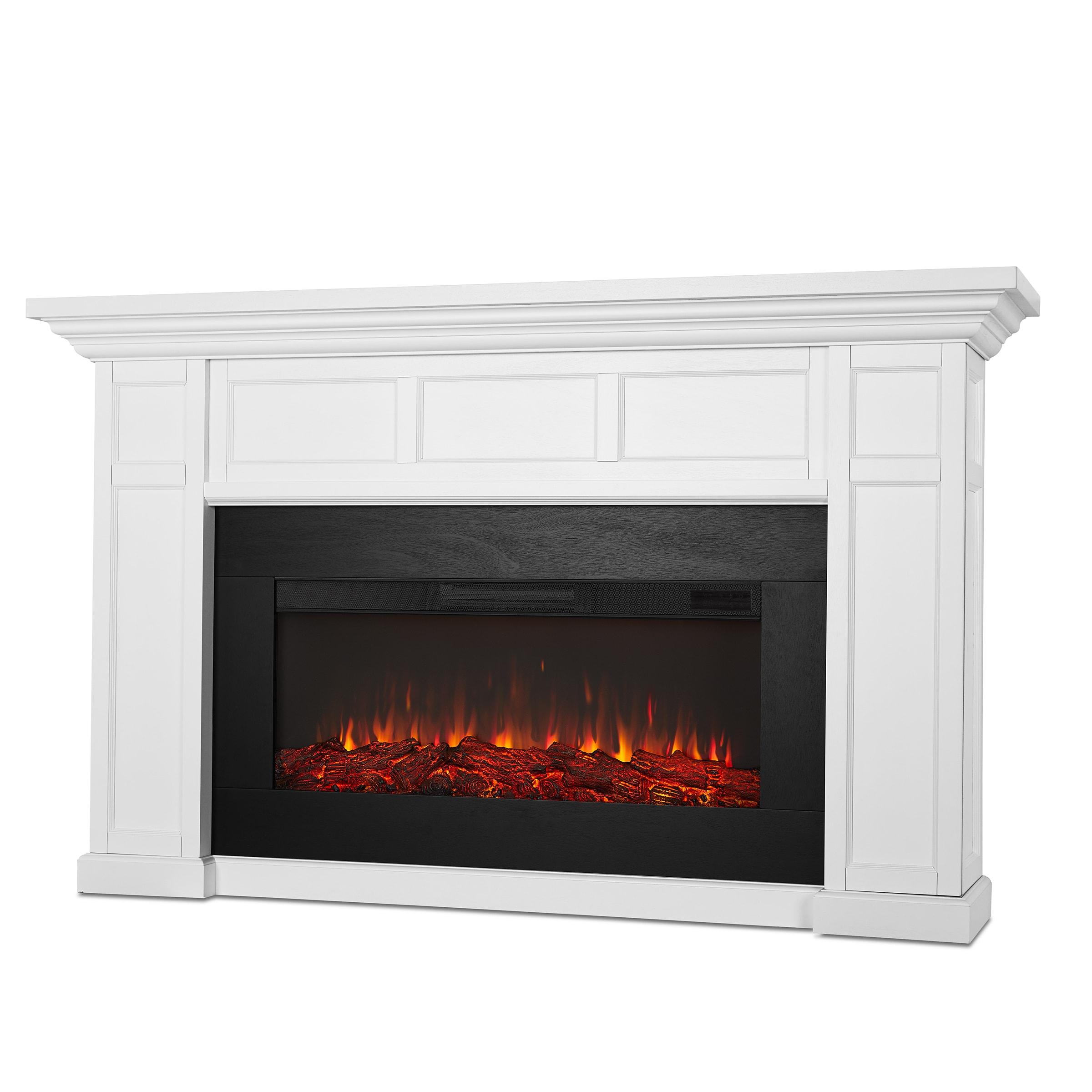 Alcott 75" Landscape Electric Fireplace by Real Flame