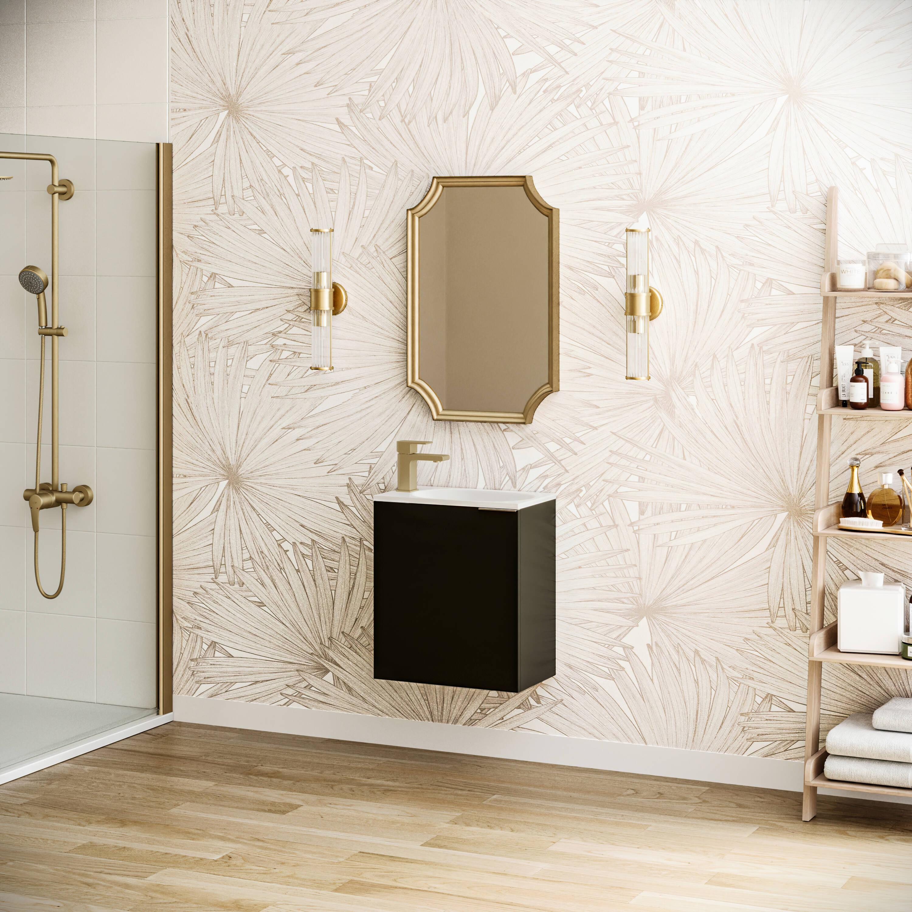 Valencia 20" Wall Mount Single Sink Bathroom Vanity with Top and Sink (Faucet Not Included)