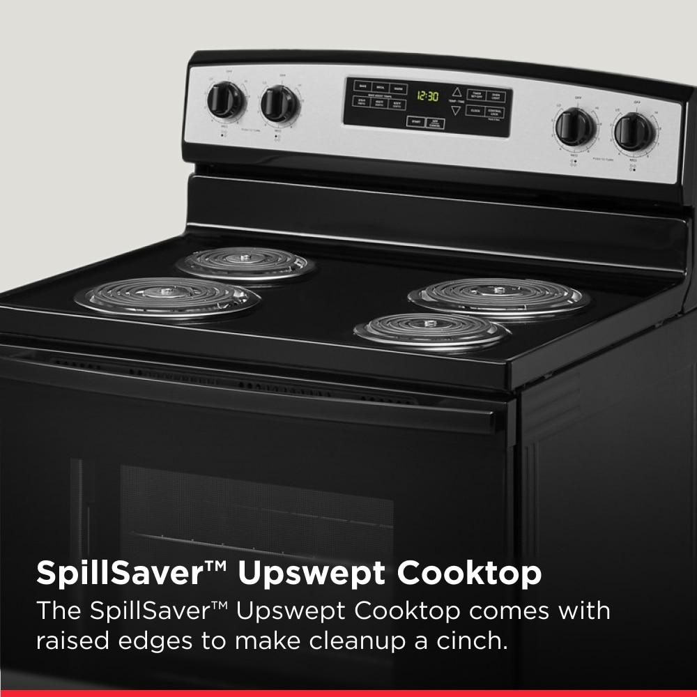 Amana 30-inch 4.8 cu ft Electric Range in Stainless Steel