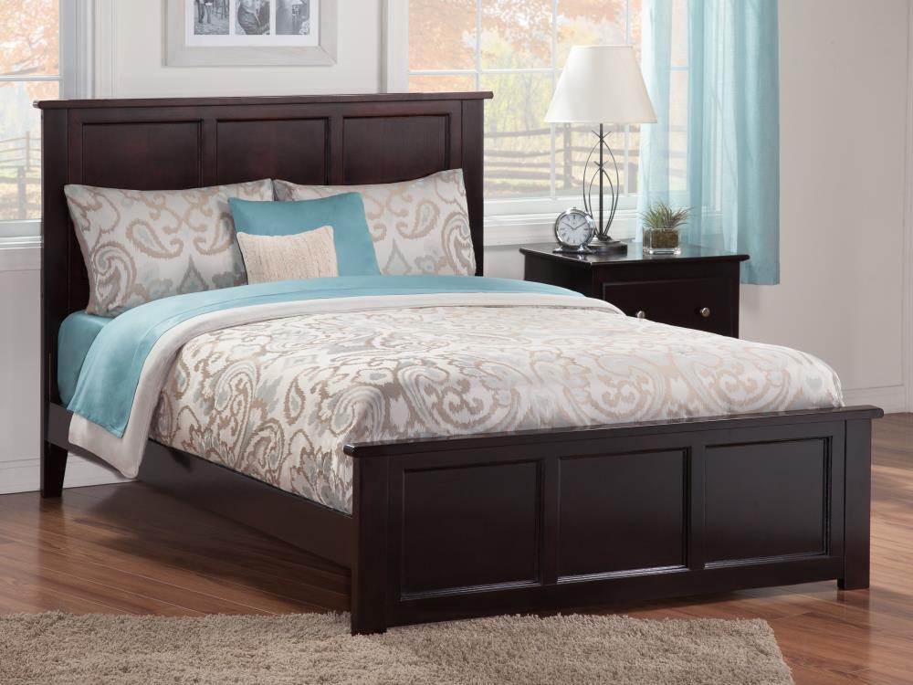 Madison Solid Wood Low Profile Platform Bed with Matching Footboard