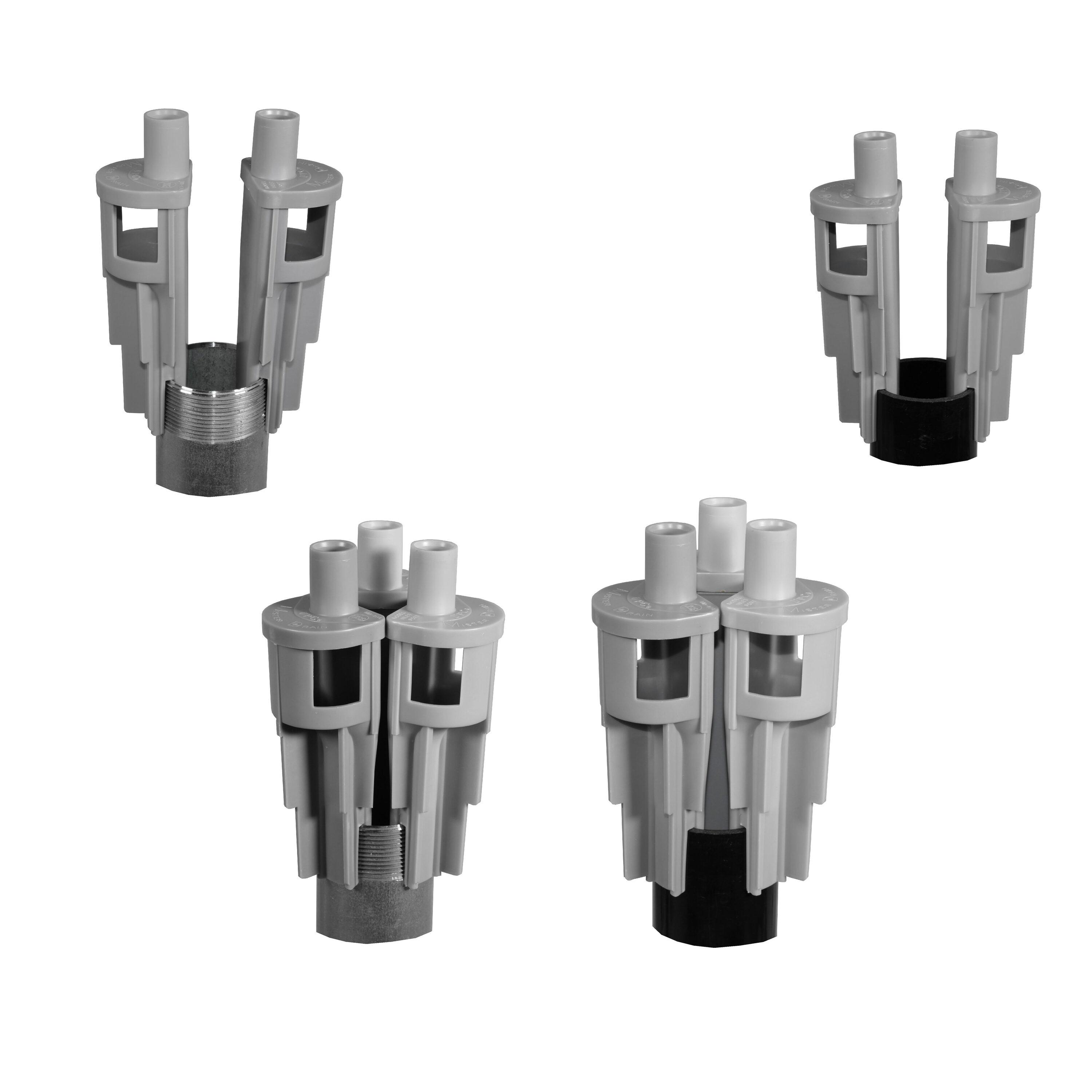 Plumb Pak Air Gap for Standpipes Gray Plastic