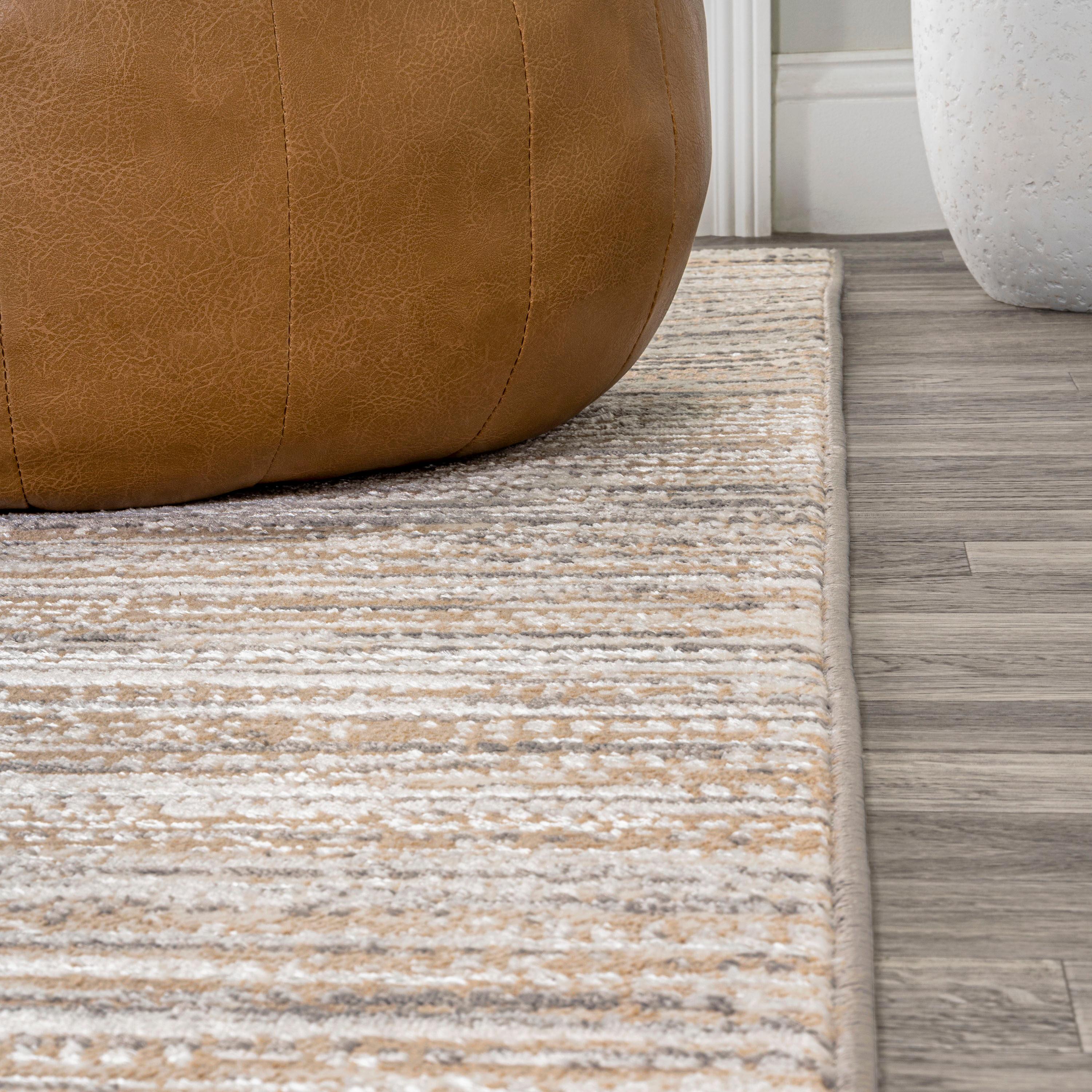 JONATHAN Y Loom Modern Strie' Solid & Striped Indoor Area Rug