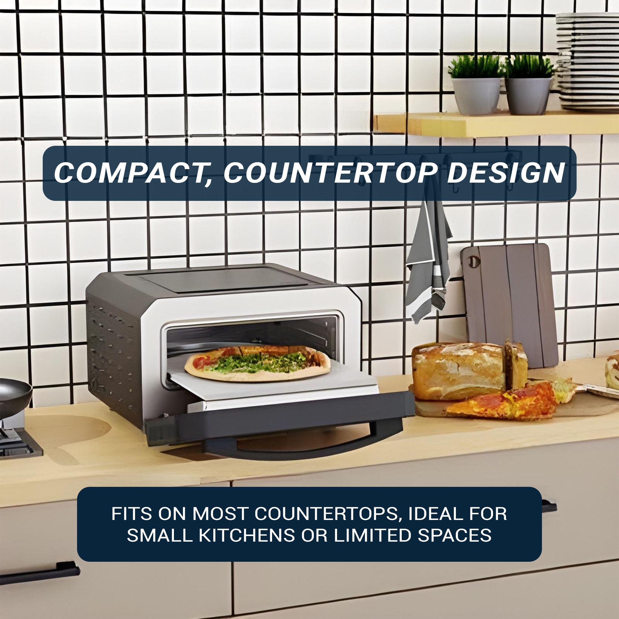 Equator Advanced Appliances Equator ELECTRIC PIZZA OVEN Multi Program w/ Baking Stone Countertop 0.5cf 110V | Wayfair