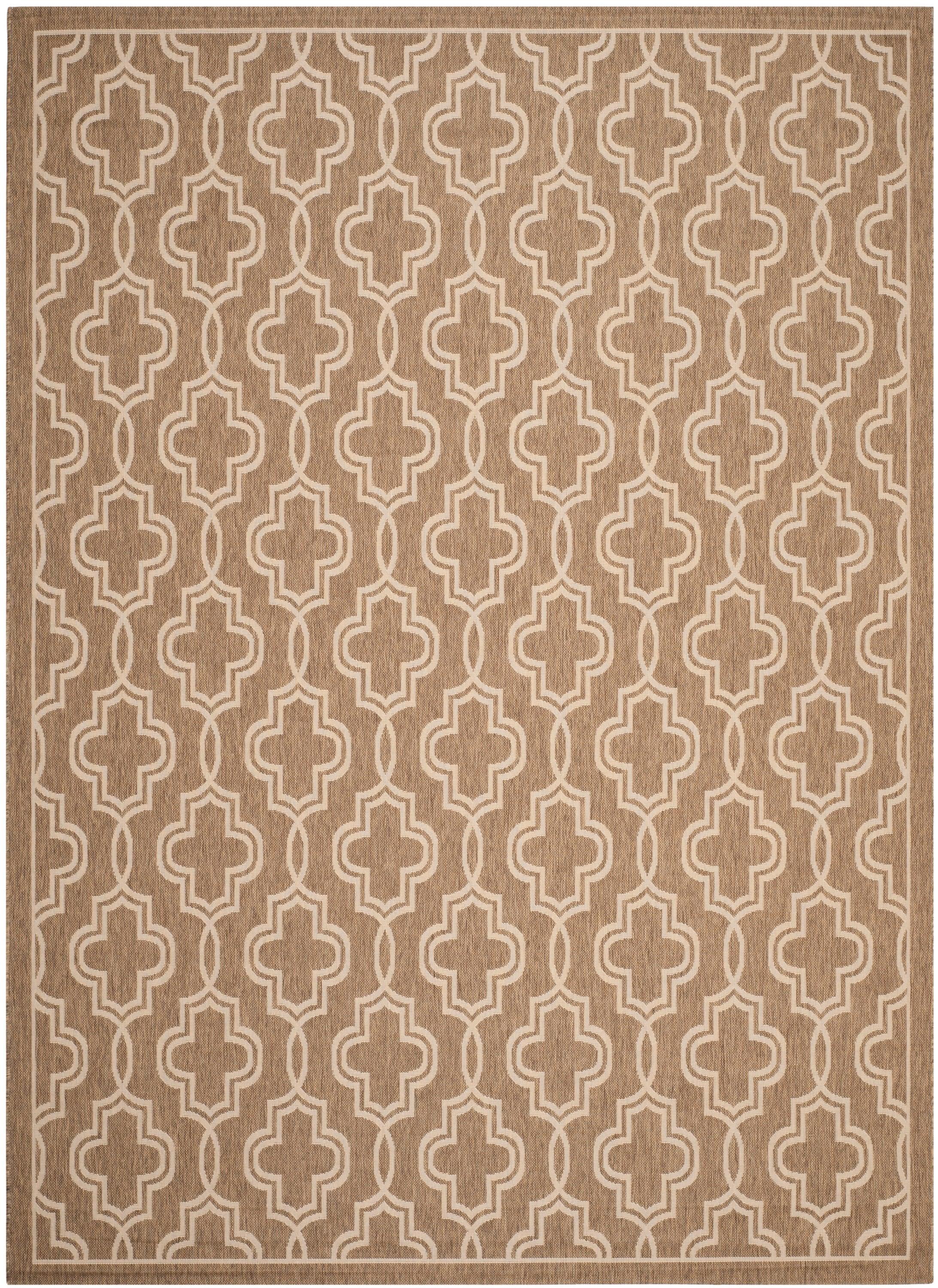 Martha Stewart Collection - MSR4274 - Indoor Power Loomed Area Rugs - Brown/Beige - 8'x11'2"