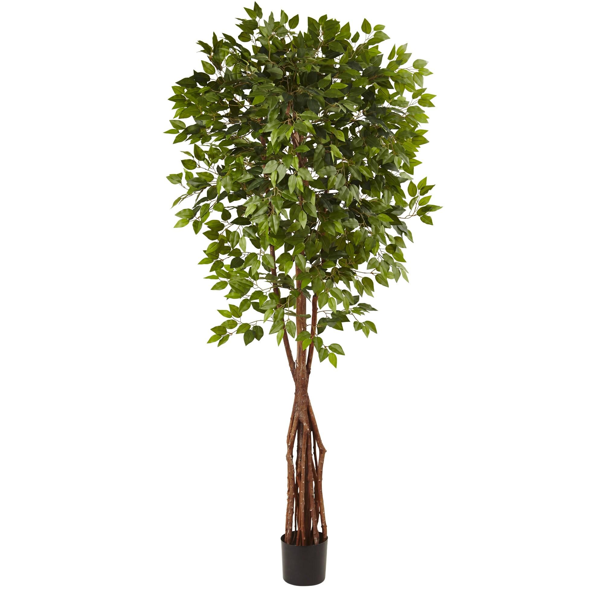 Nearly Natural 7.5-ft Super Deluxe Ficus Tree