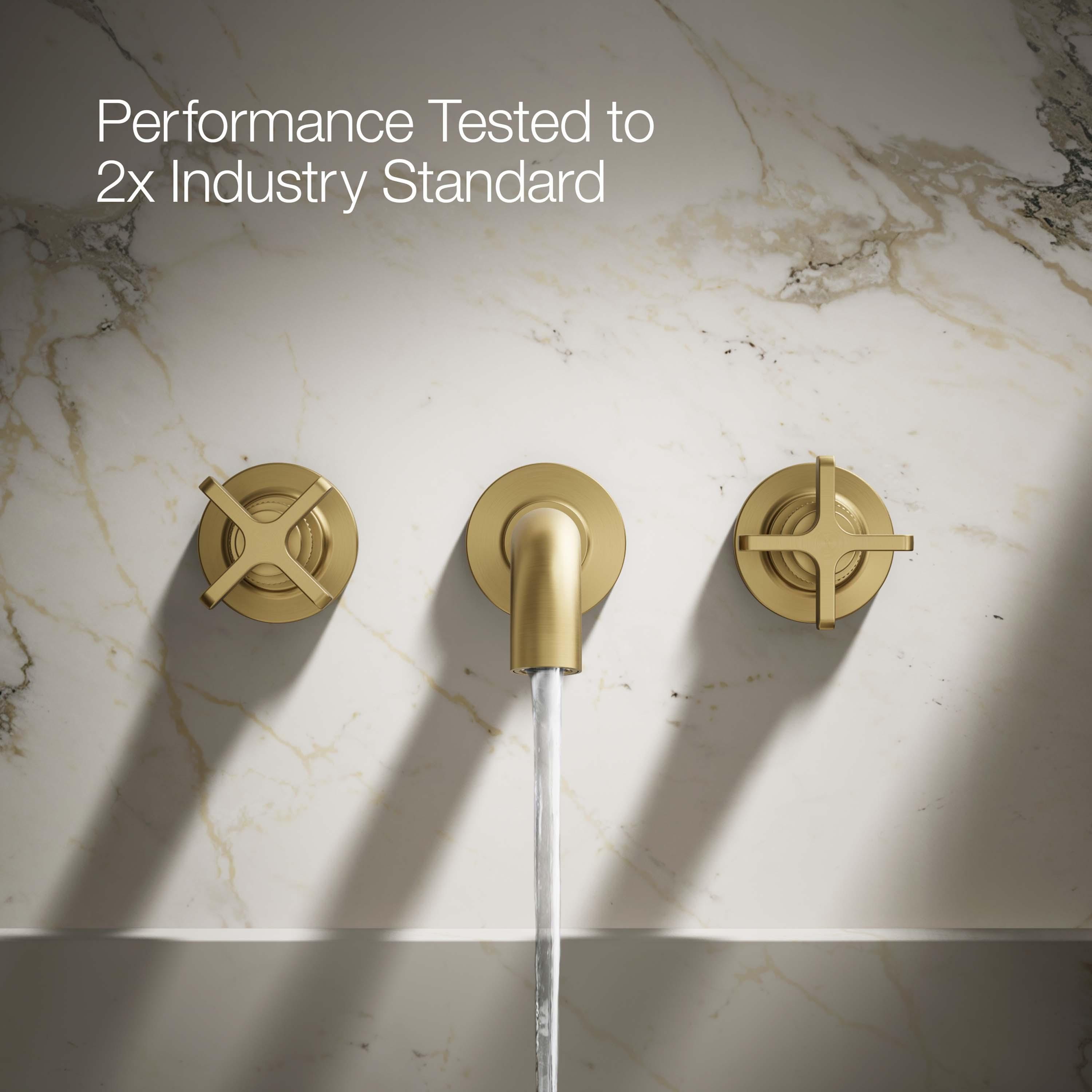 Castia by Studio McGee Wall-Mount Bathroom Sink Faucet Trim 1.2 GPM