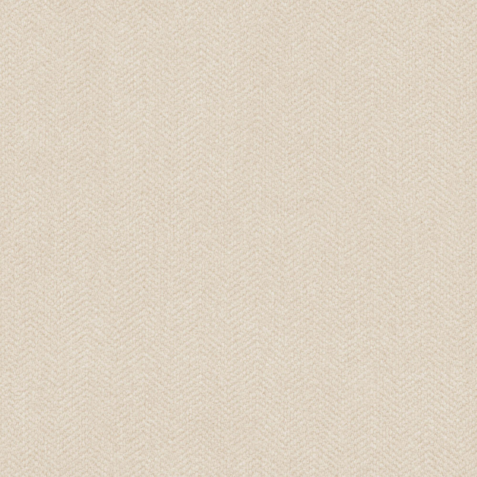 Stockton 61W Small Living Room Loveseat in Cream Herringbone Fabric