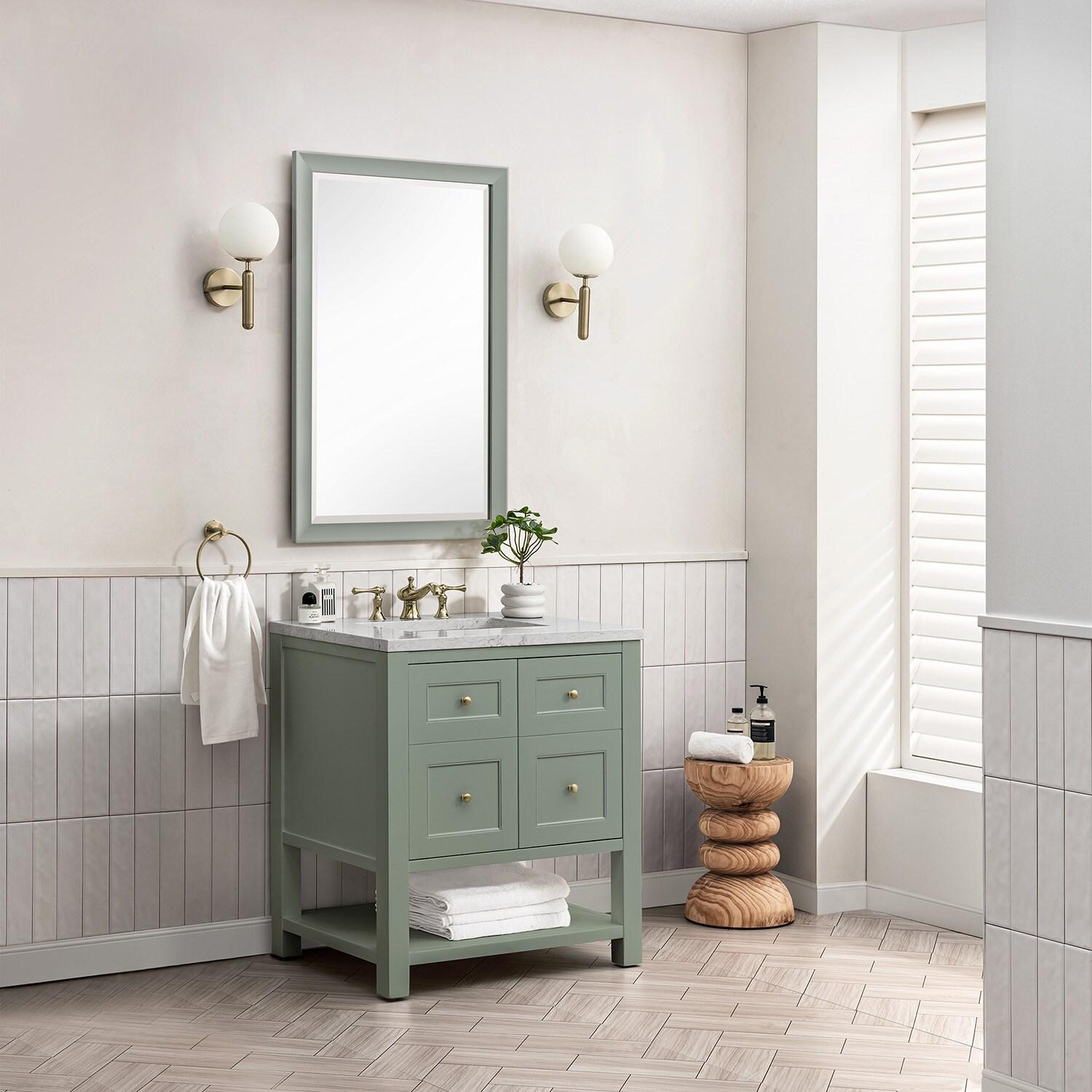 James Martin Vanities Breckenridge 30'' Single Bathroom Vanity with Top