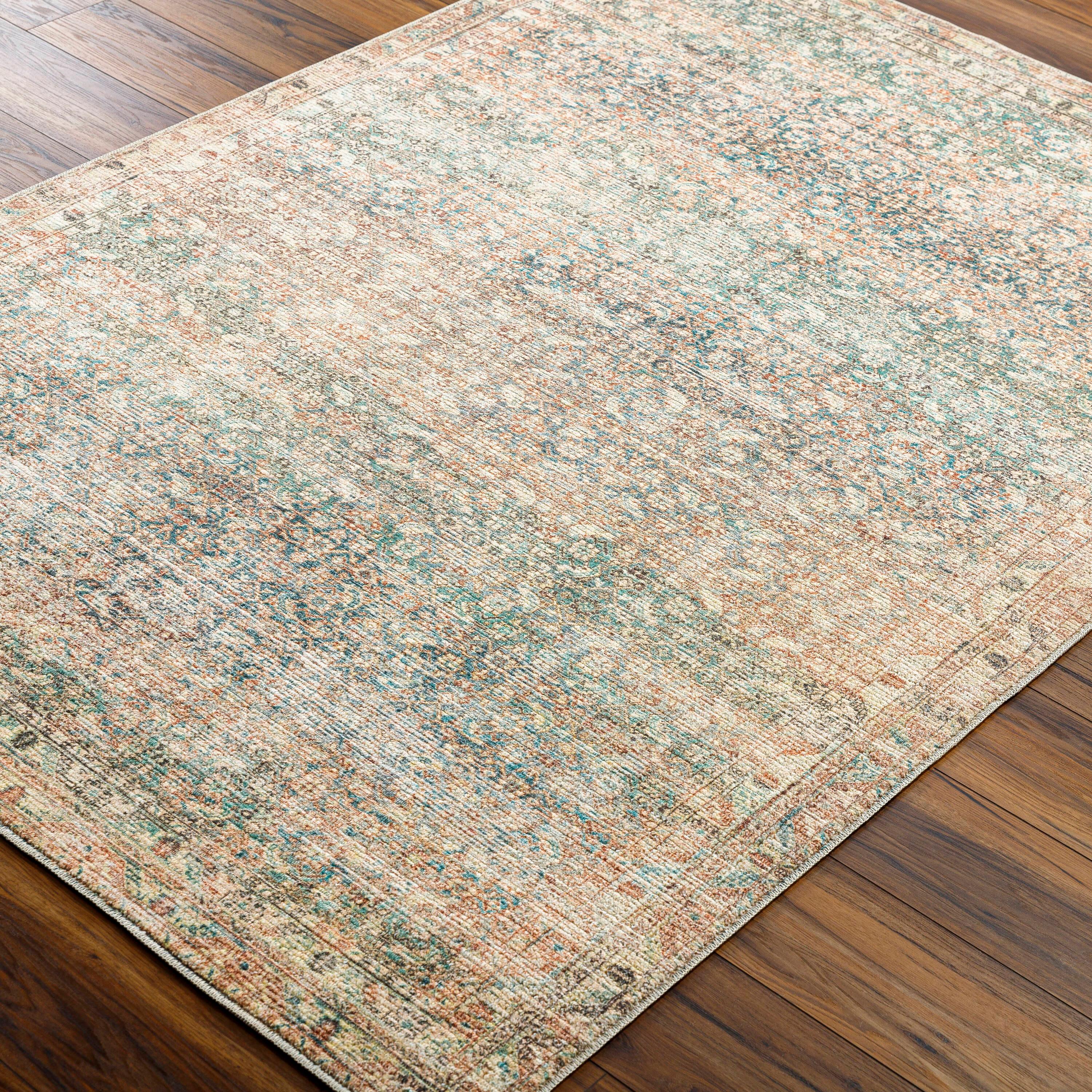 Becki Owens x Livabliss Marlene Vintage Sage/Brown Area Rug