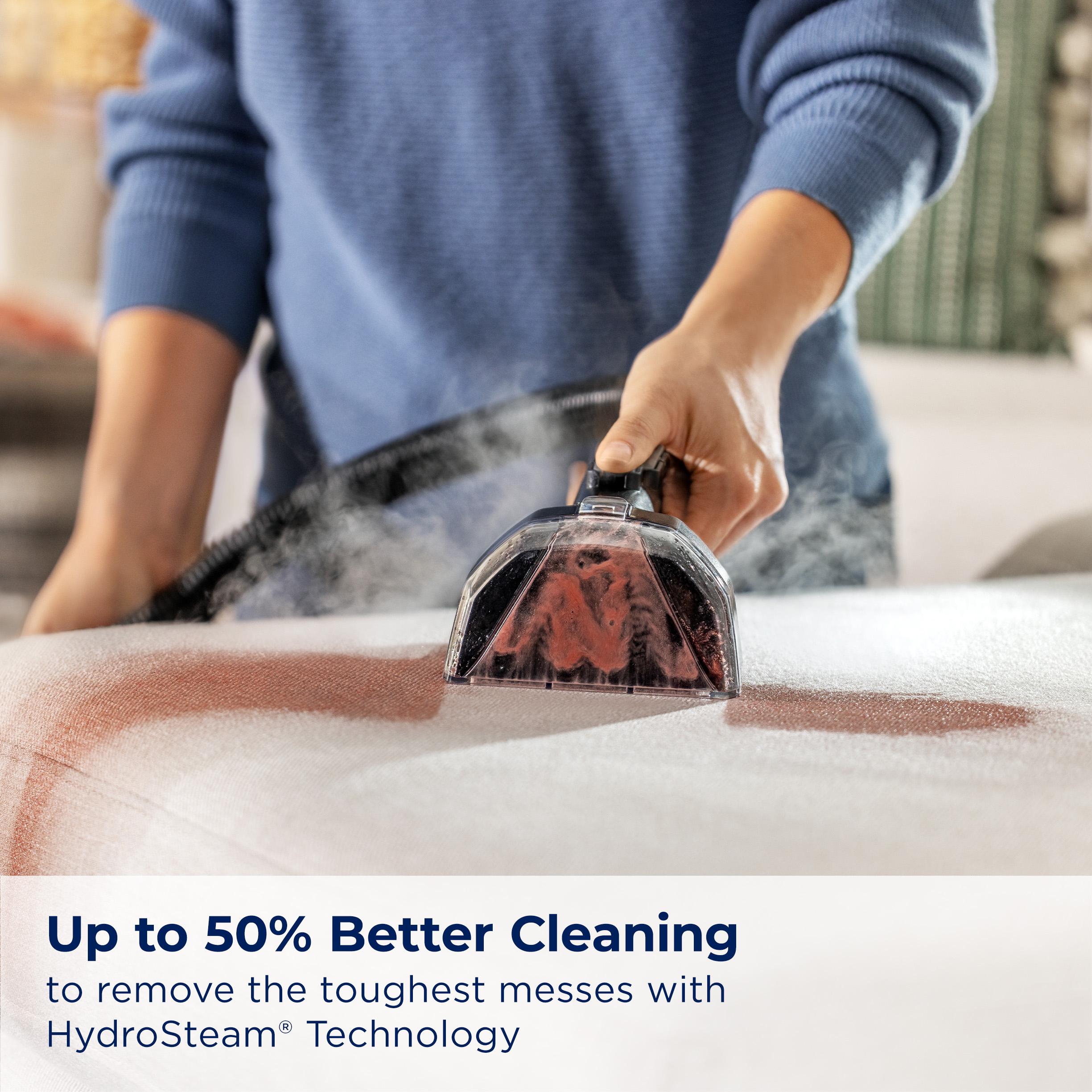 BISSELL BISSELL Little Green HydroSteam Multi-Purpose Portable Carpet and Upholstery Cleaner, Car and Auto Detailer, 3618 3605