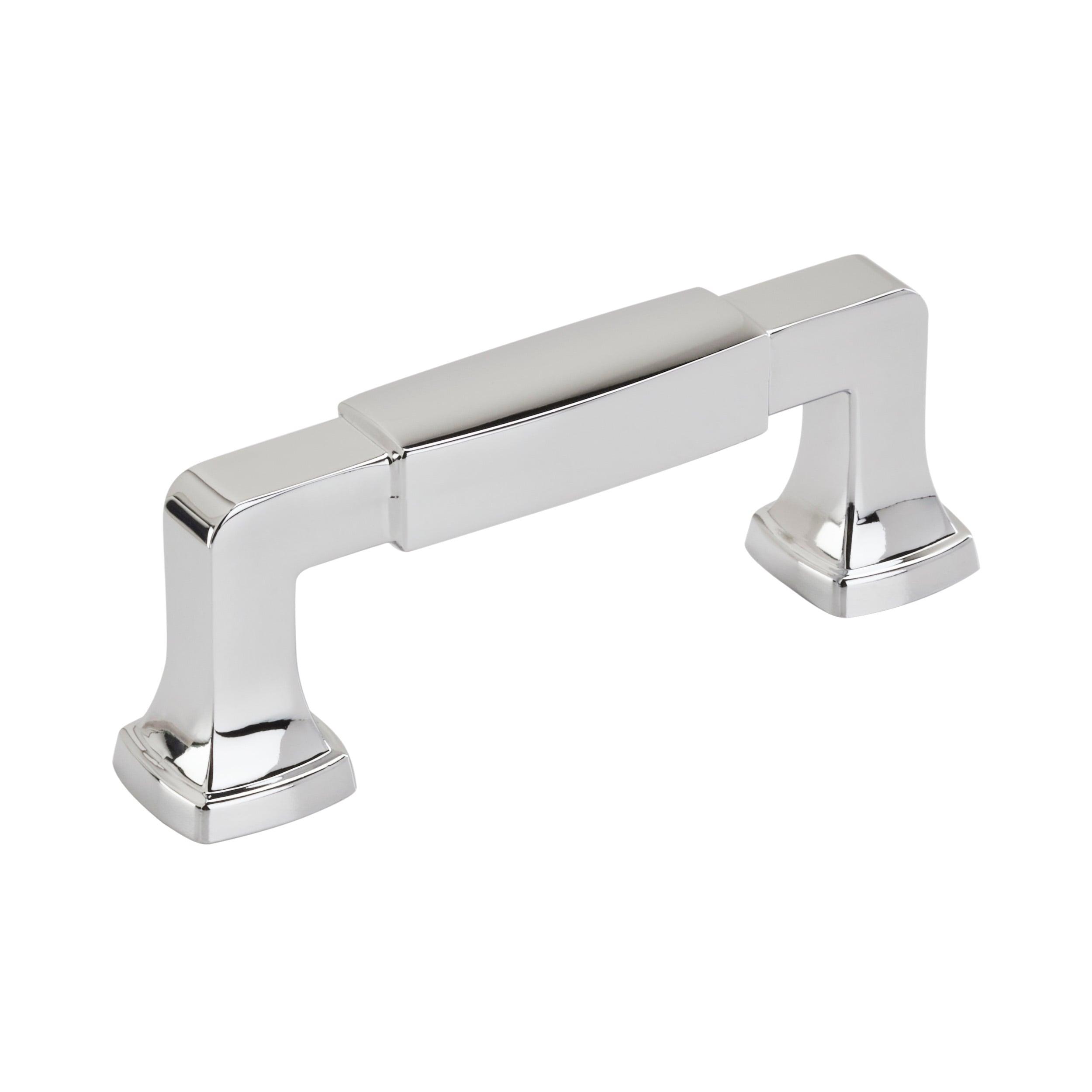 Amerock Stature 3 inch (76mm) Center-to-Center Polished Chrome Cabinet Pull