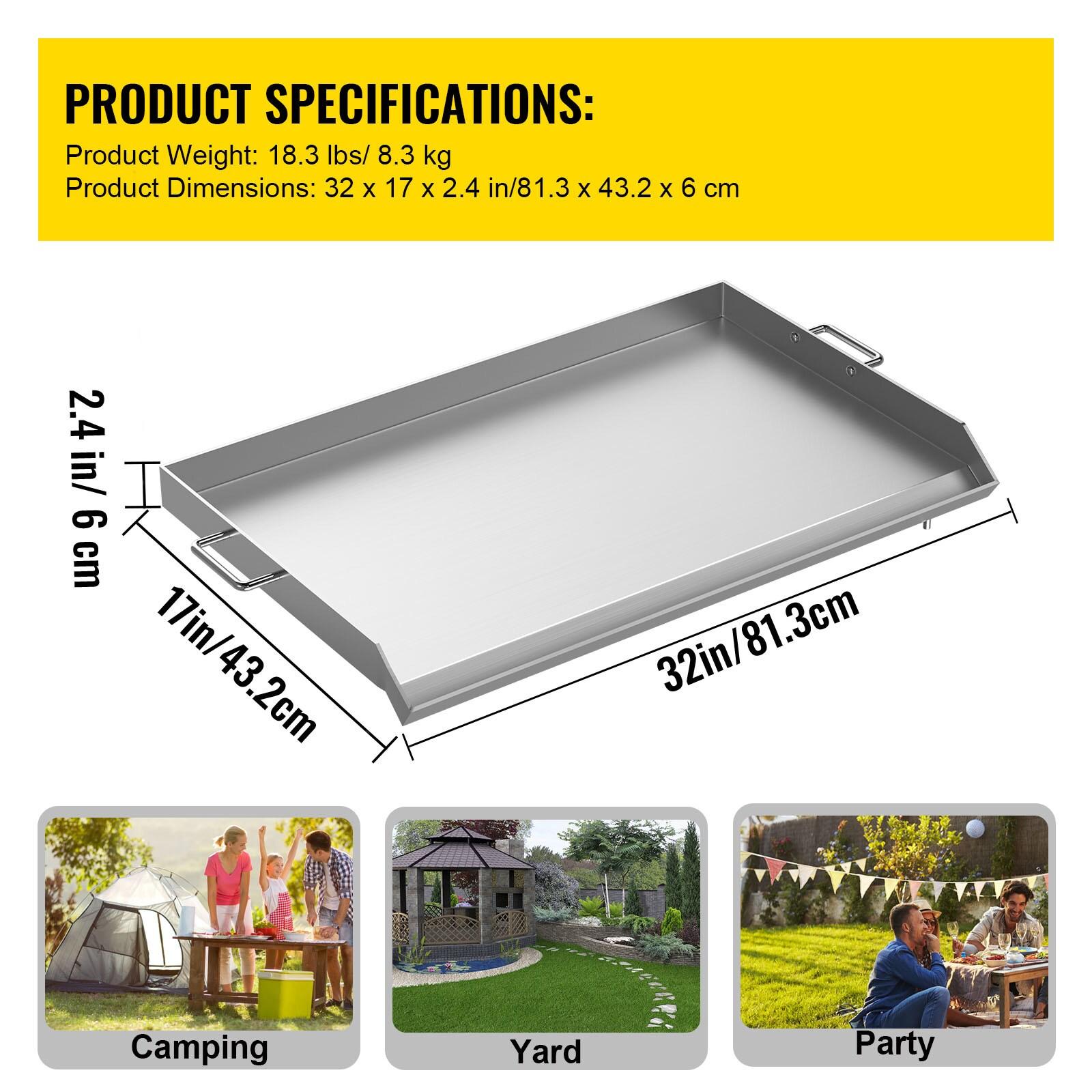 VEVOR Stainless Steel Griddle