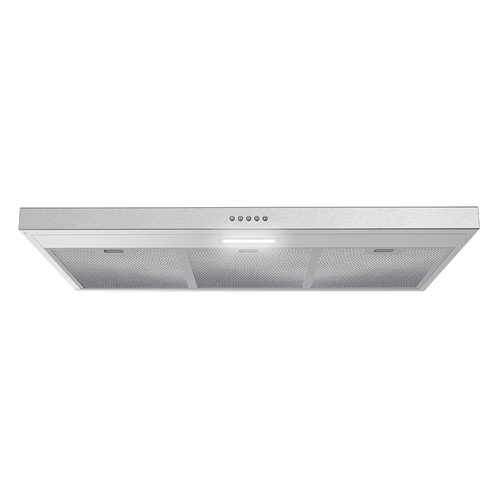 Streamline Longhena 36" 80 Cubic Feet Per Minute Convertible Under Cabinet Range Hood with Mesh Filter and Light Included