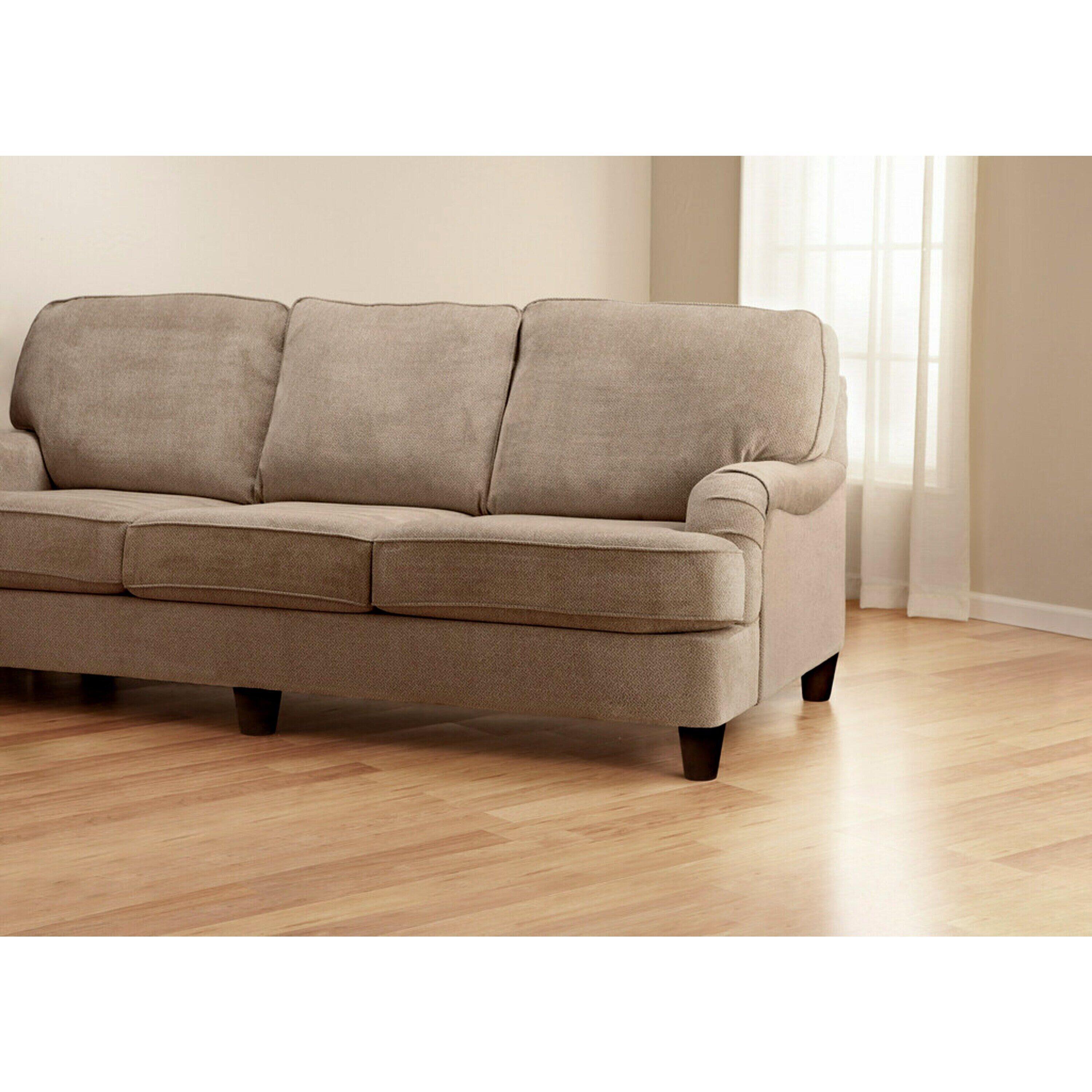 3 in. Brown Round Surface Protection Felt Floor Pads (4-Pack)