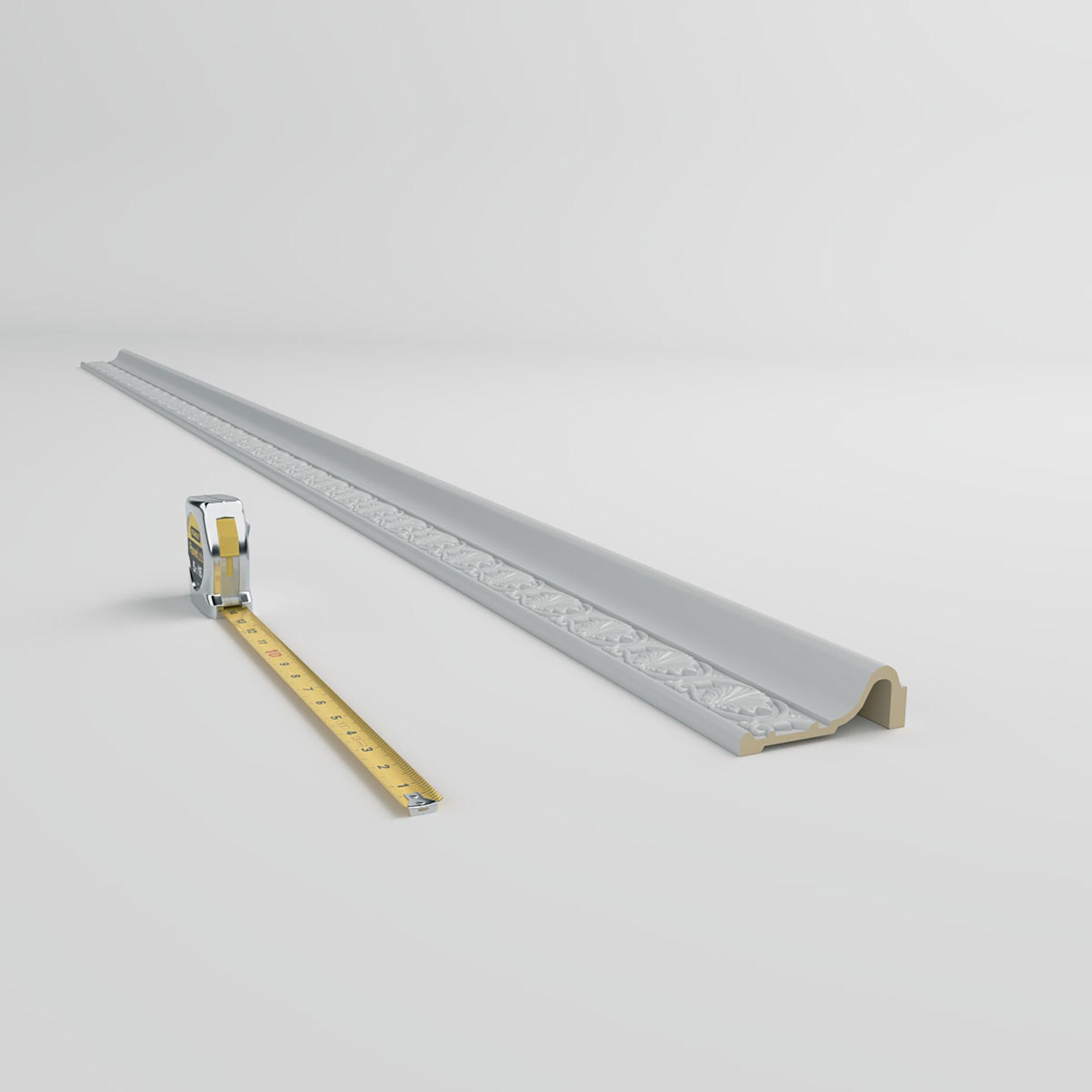 Ekena Millwork Emily 4'' H x 96'' W x 1.375'' D Urethane Chair Rail