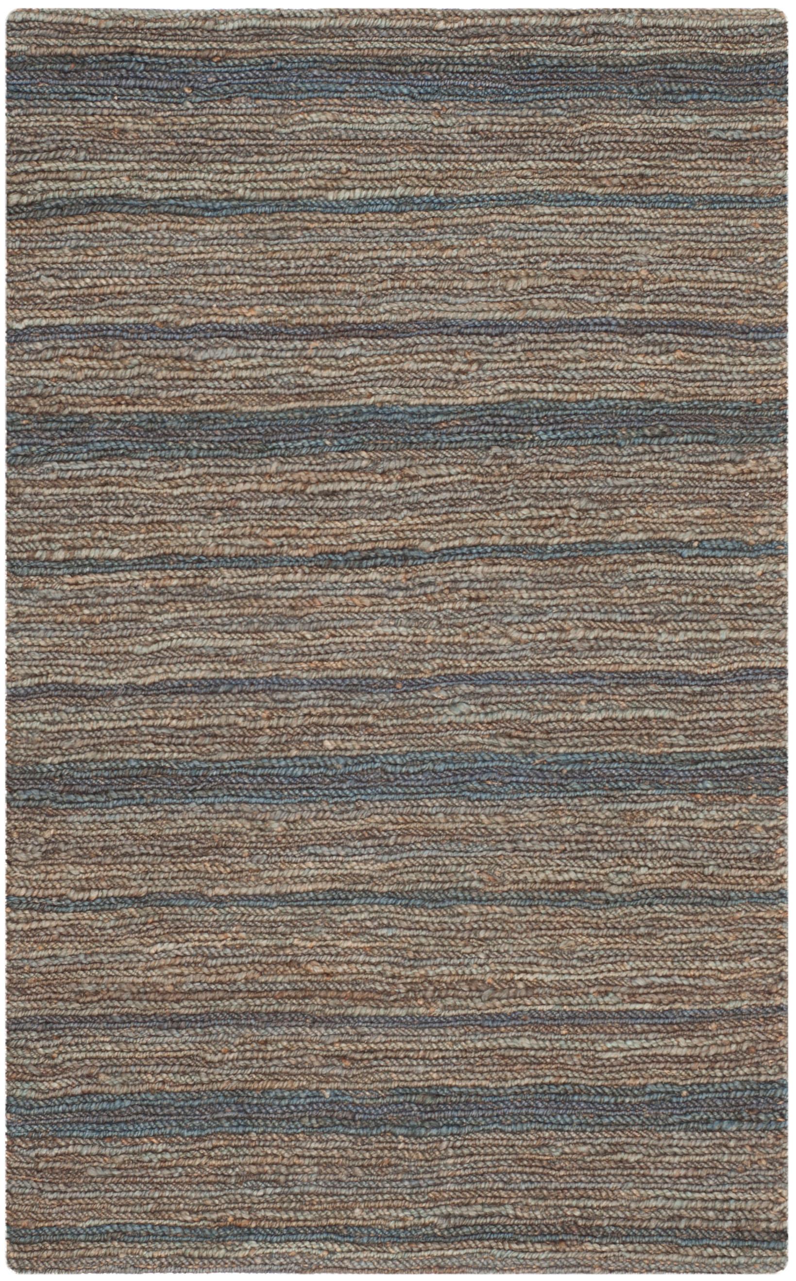 Organic ORG115 Hand Knotted Accent Rug Blue 3' X 5' - Safavieh.