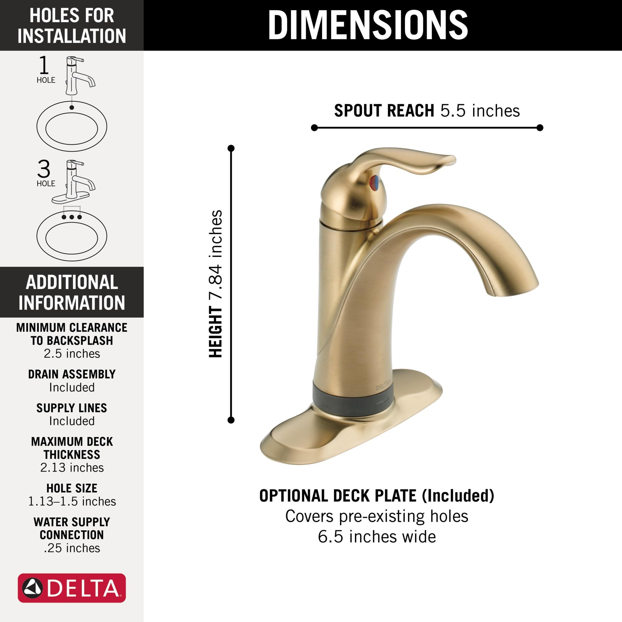 Lahara Touch2O® Bathroom Faucet with Touchless Technology