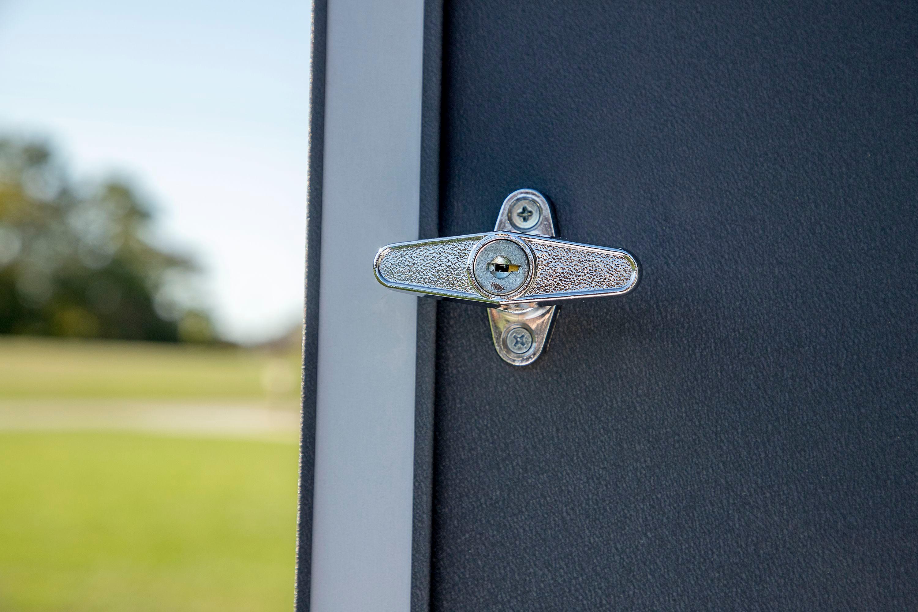 Arrow Sojag 5 ft. W x 8 ft. D Metal Vertical Storage Shed