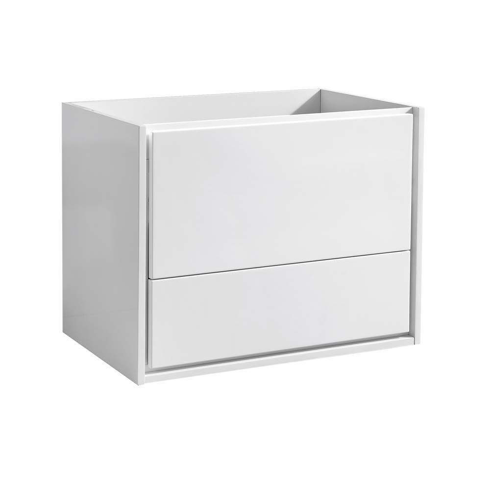 Catania 30" Wall Mount Single Modern Bathroom Cabinet - Cabinet Only (Top and Sink Not Included)