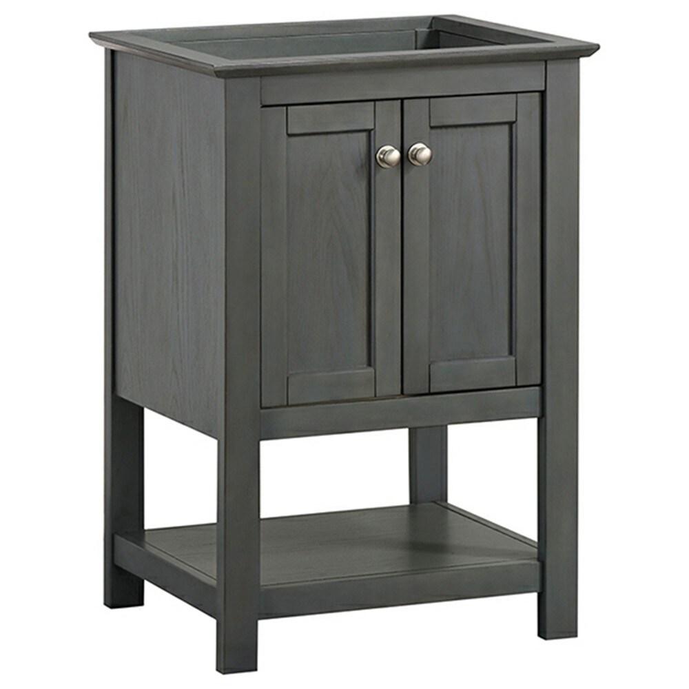 Manchester 30" Freestanding Single Sink Bathroom Vanity with Integrated Sink (Faucet Not Included)