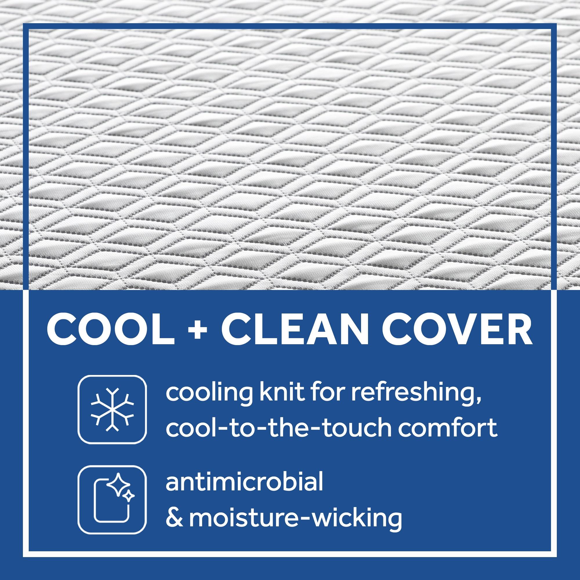 Sealy Sealy Cool and Clean 8" Medium Memory Foam Mattress
