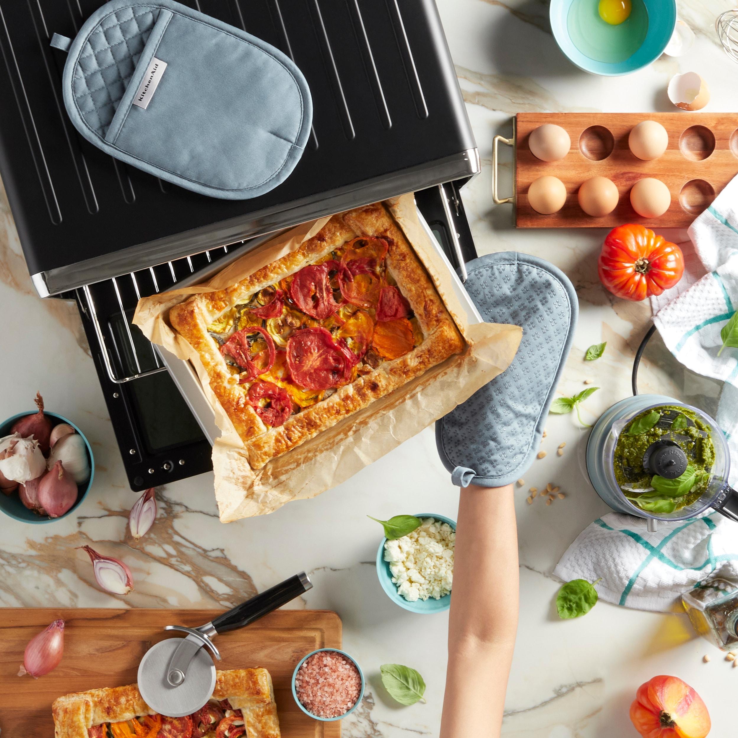 KitchenAid® KitchenAid Asteroid Solid Diamond Potholder (Set of 2)