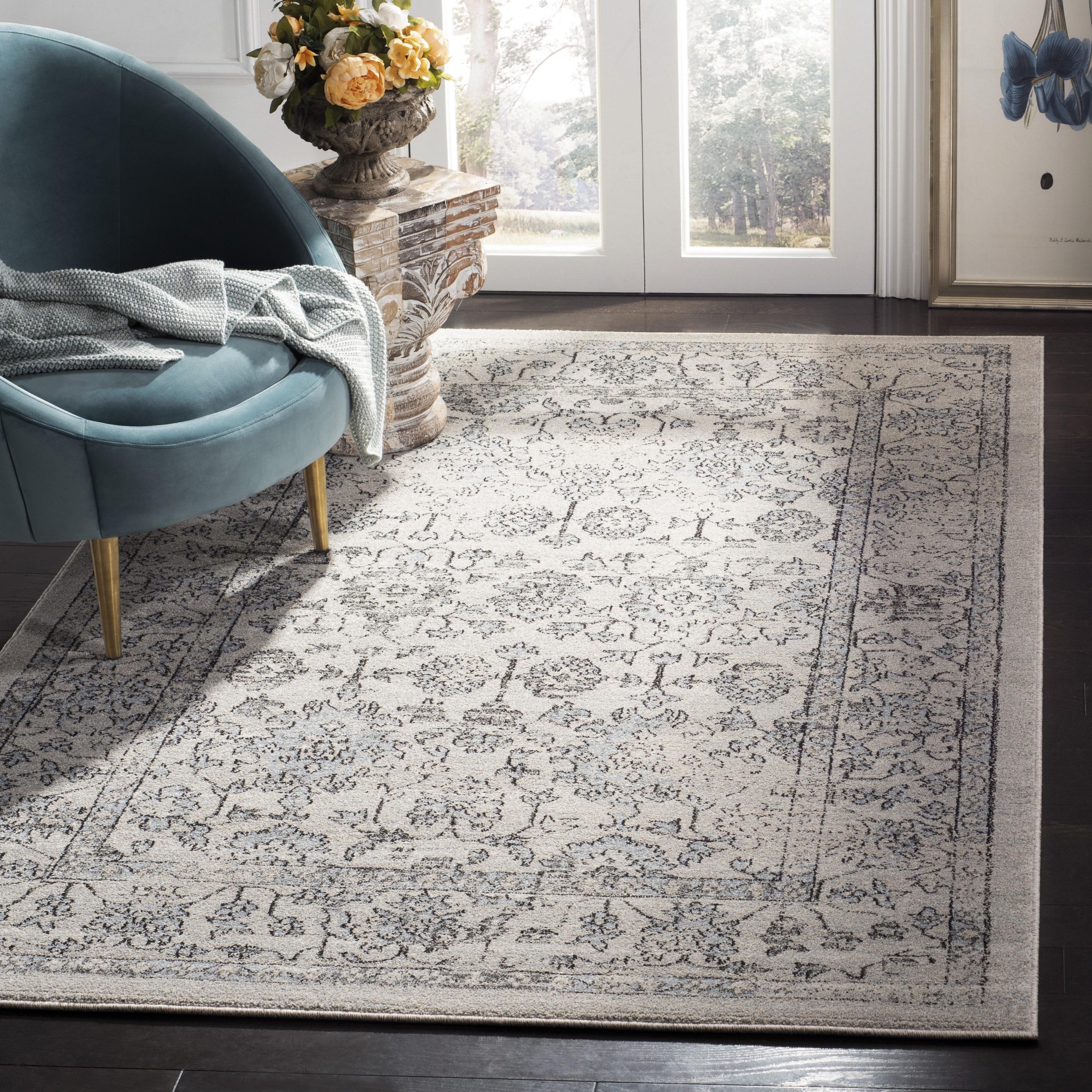 Safavieh  Carmel Gennie Vintage Boho Distressed Oriental Rug 4' x 6' 4' x 6' Indoor Living Room, Bedroom