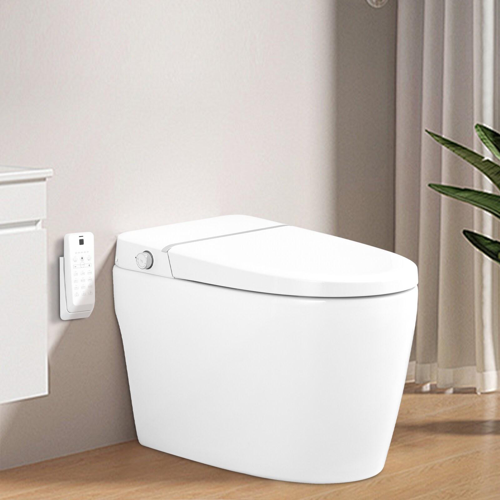 VIBRANTBATH 1.1 Gallons GPF Elongated Bidet Toilet (Seat Included)