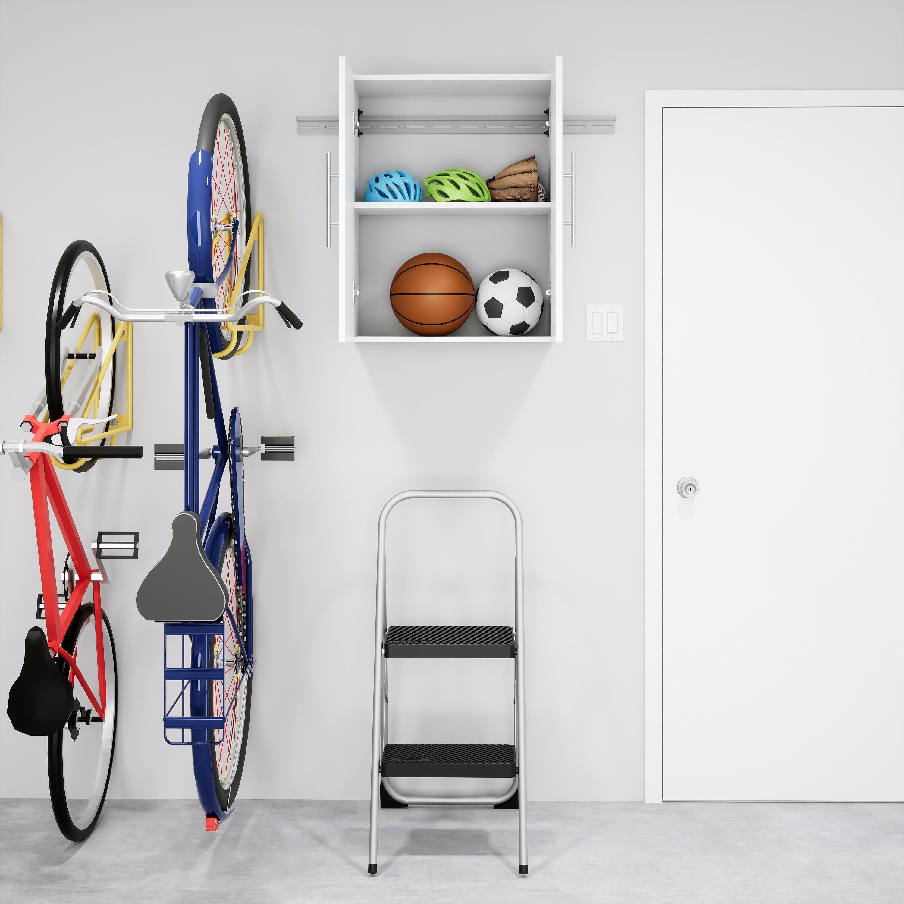 Prepac HangUps 24" Upper Storage Cabinet, White