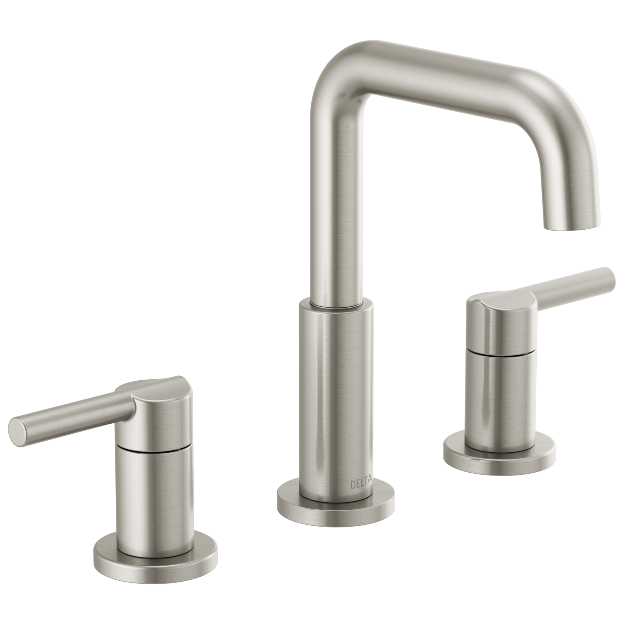 Nicoli Widespread Bathroom Faucet 3 Hole, 2-handle Bathroom Sink Faucet