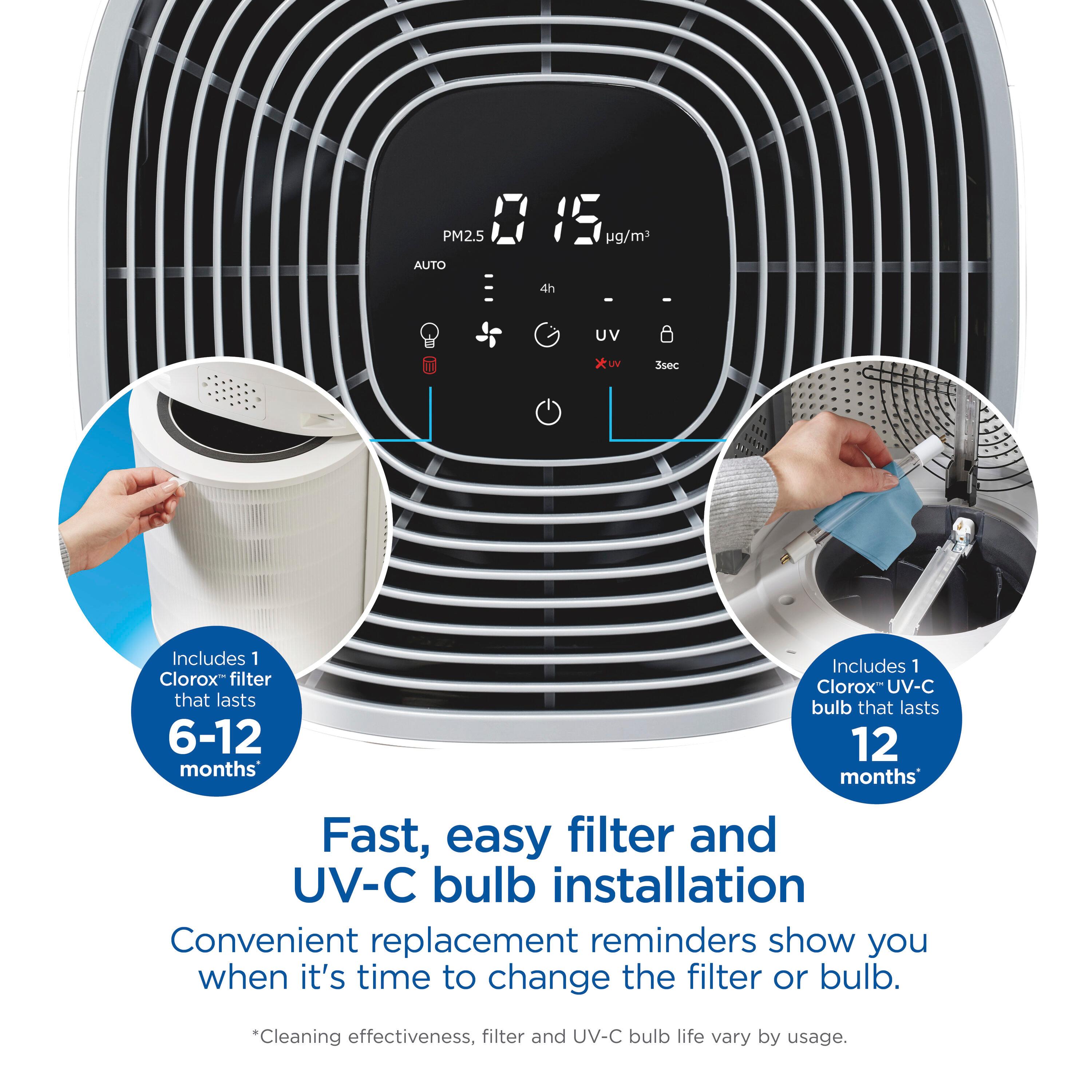 Clorox™ Ultra Air Purifier with UV-C Light