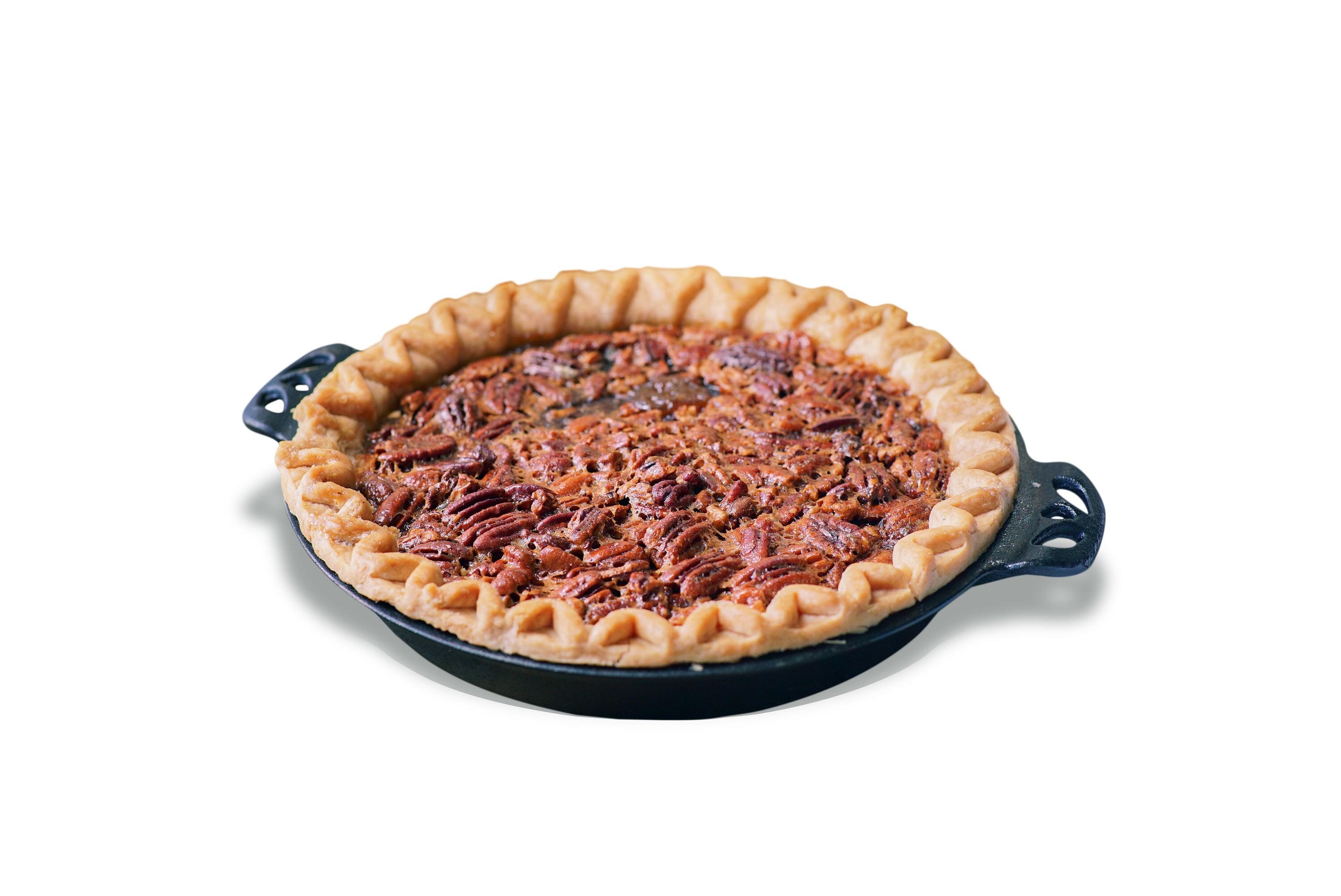 Camp Chef Cast Iron Pie Pan - True-Seasoned Cast Iron Pie Dish for Cooking & Camping Accessories - 10"