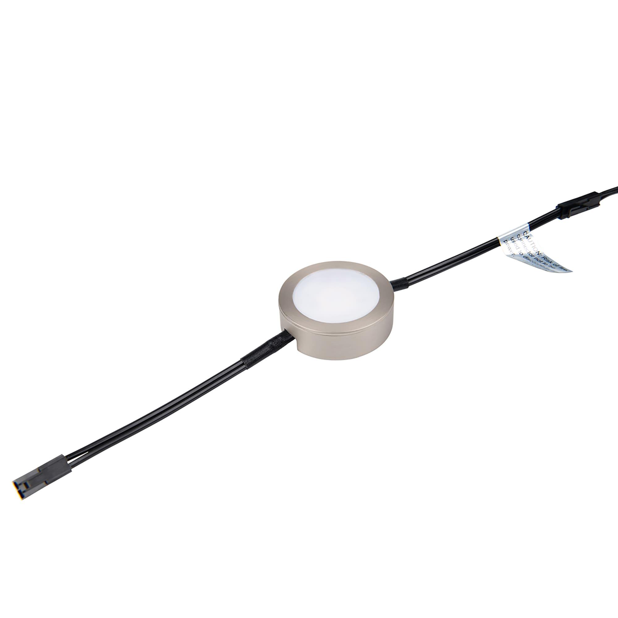 WAC Limited HR-AC72-CS-BN Line Voltage Puck Light 1 - Light LED Under Cabinet Puck Light