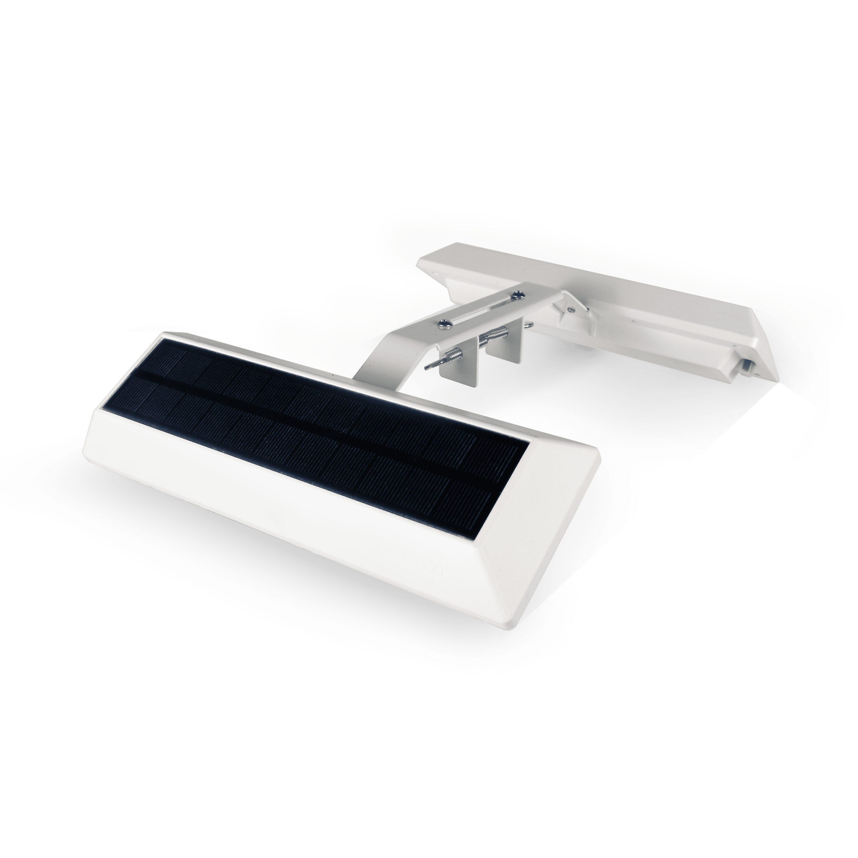 LITEAGENT - Solar LED for Post & Sign Lighting - Includes Adjustable Mounting Bracket (Set of 2)