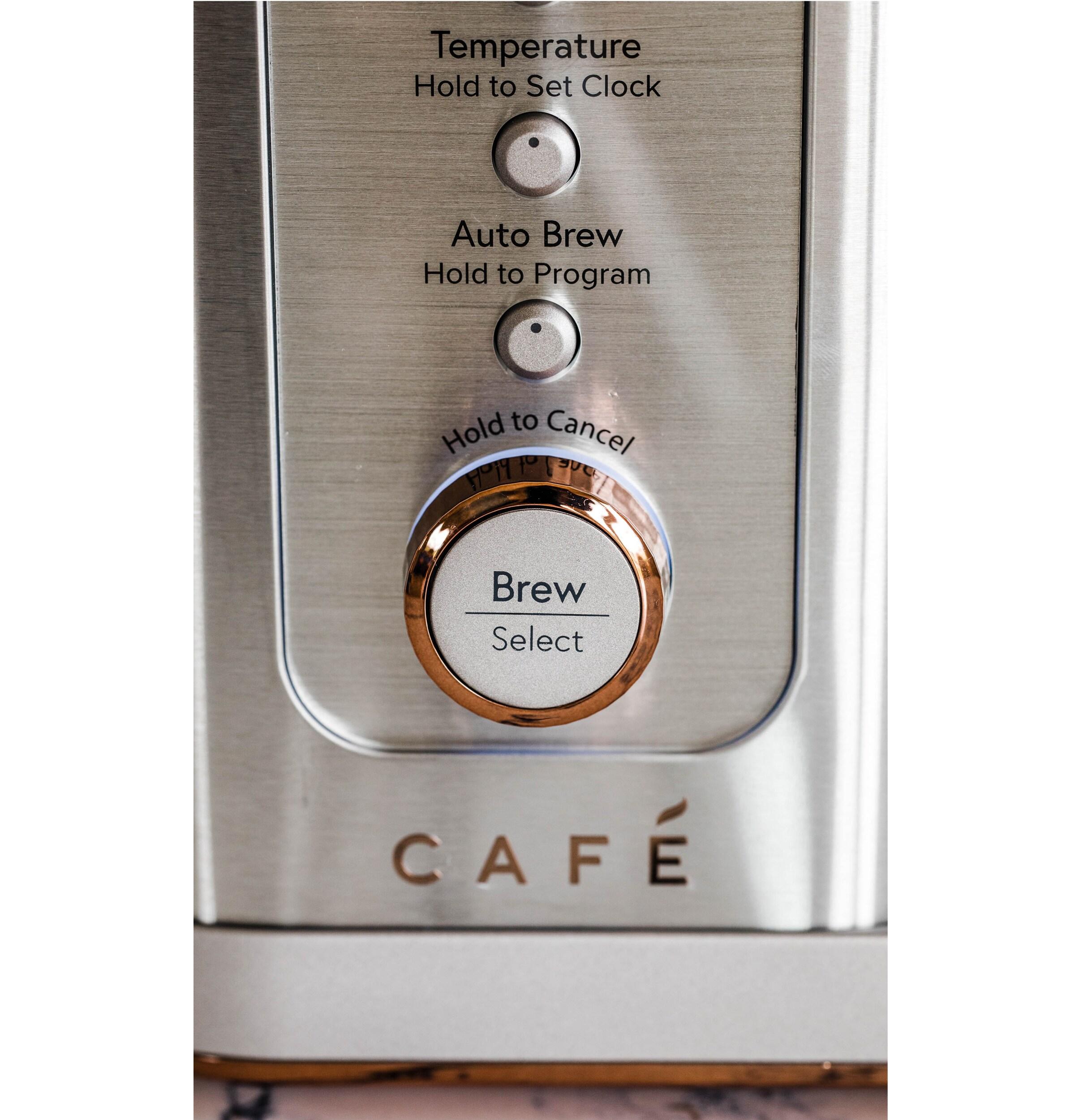 Café ™ Stainless Steel 10-Cup Drip Coffee Maker with Thermal Carafe