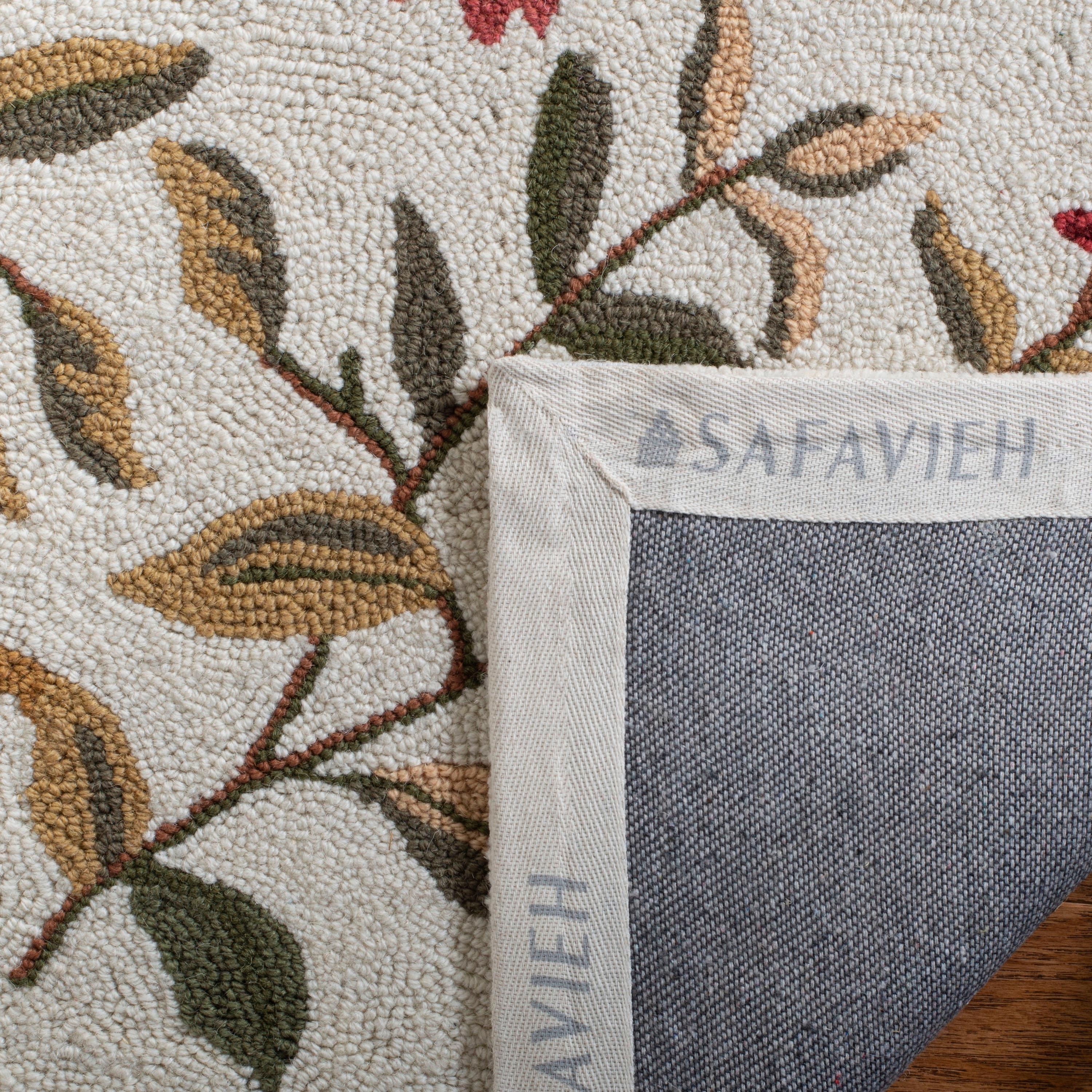 Chelsea HK210 Handmade Area Rug - 5'3"x8'3" - Ivory - Safavieh