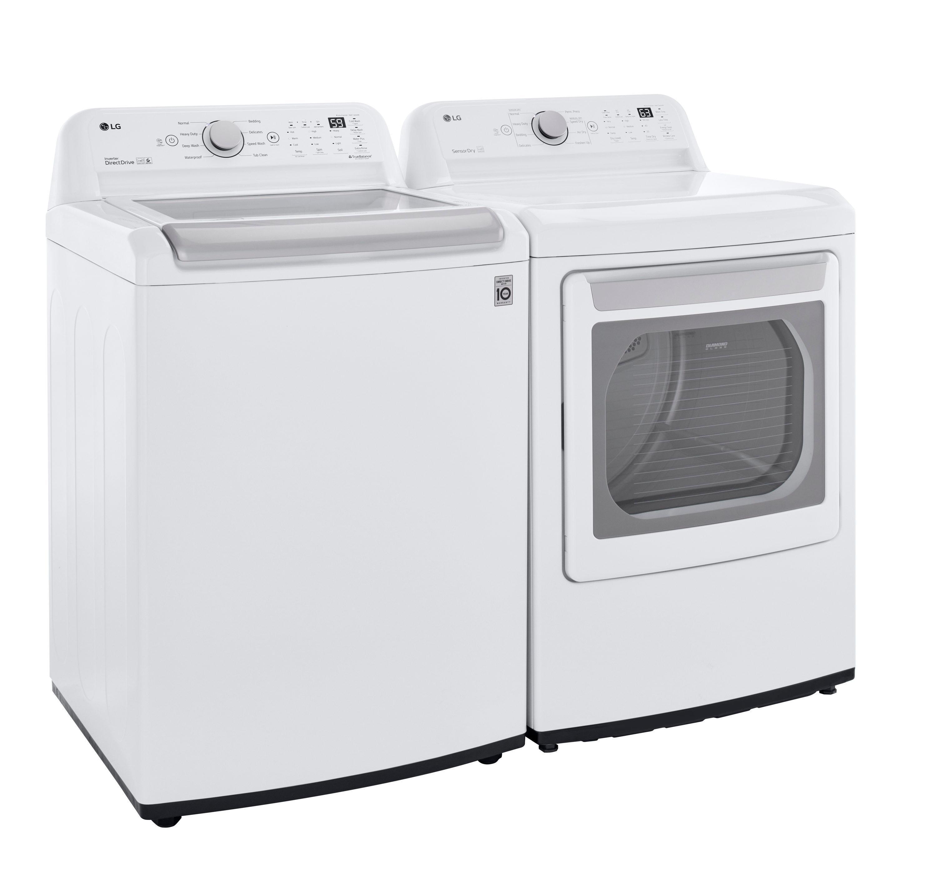 7.3 Cu. Ft. Ultra Large Capacity Electric Dryer With Sensor Dry Technology