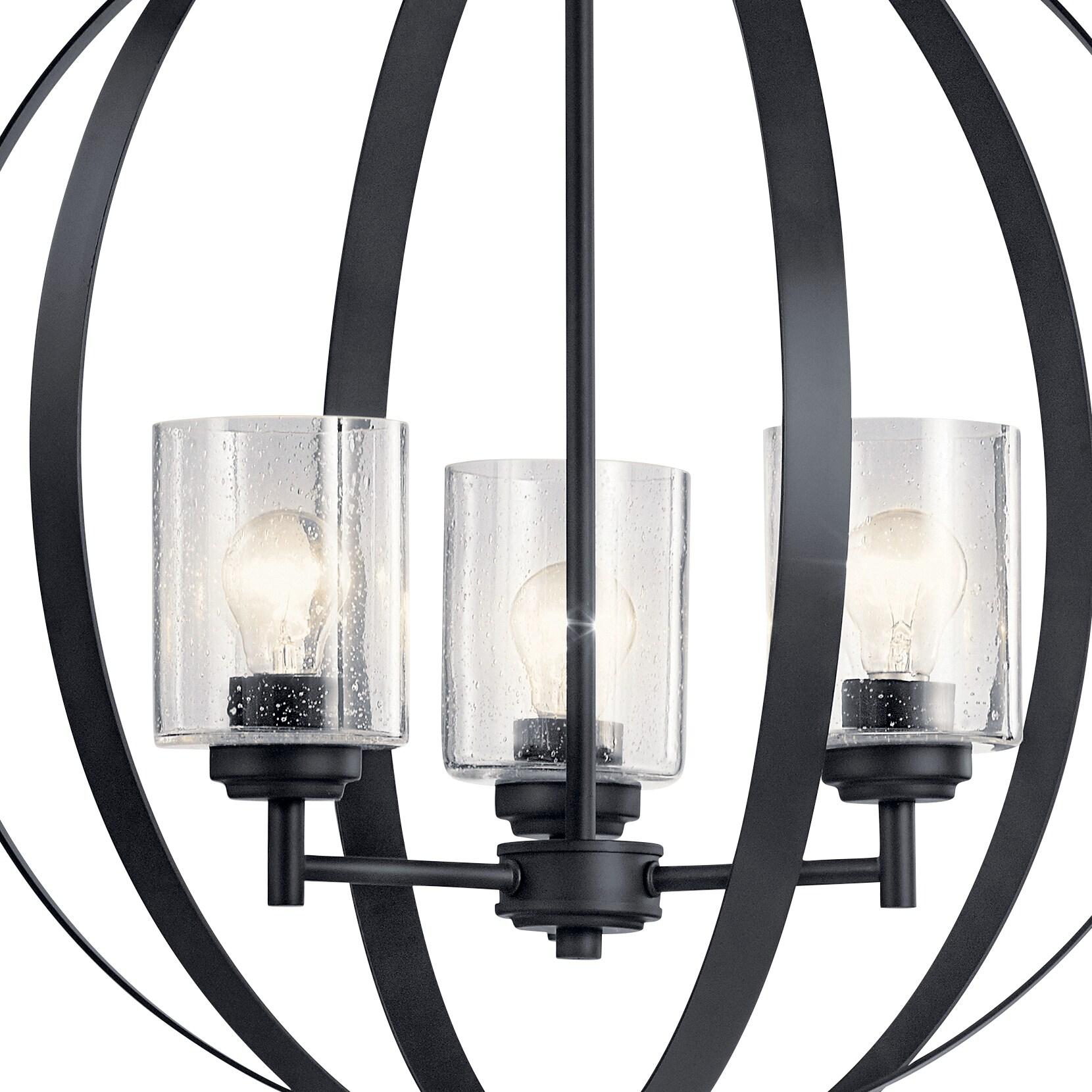 Kichler Lighting Winslow 3 - Light Dimmable Geometric Chandelier
