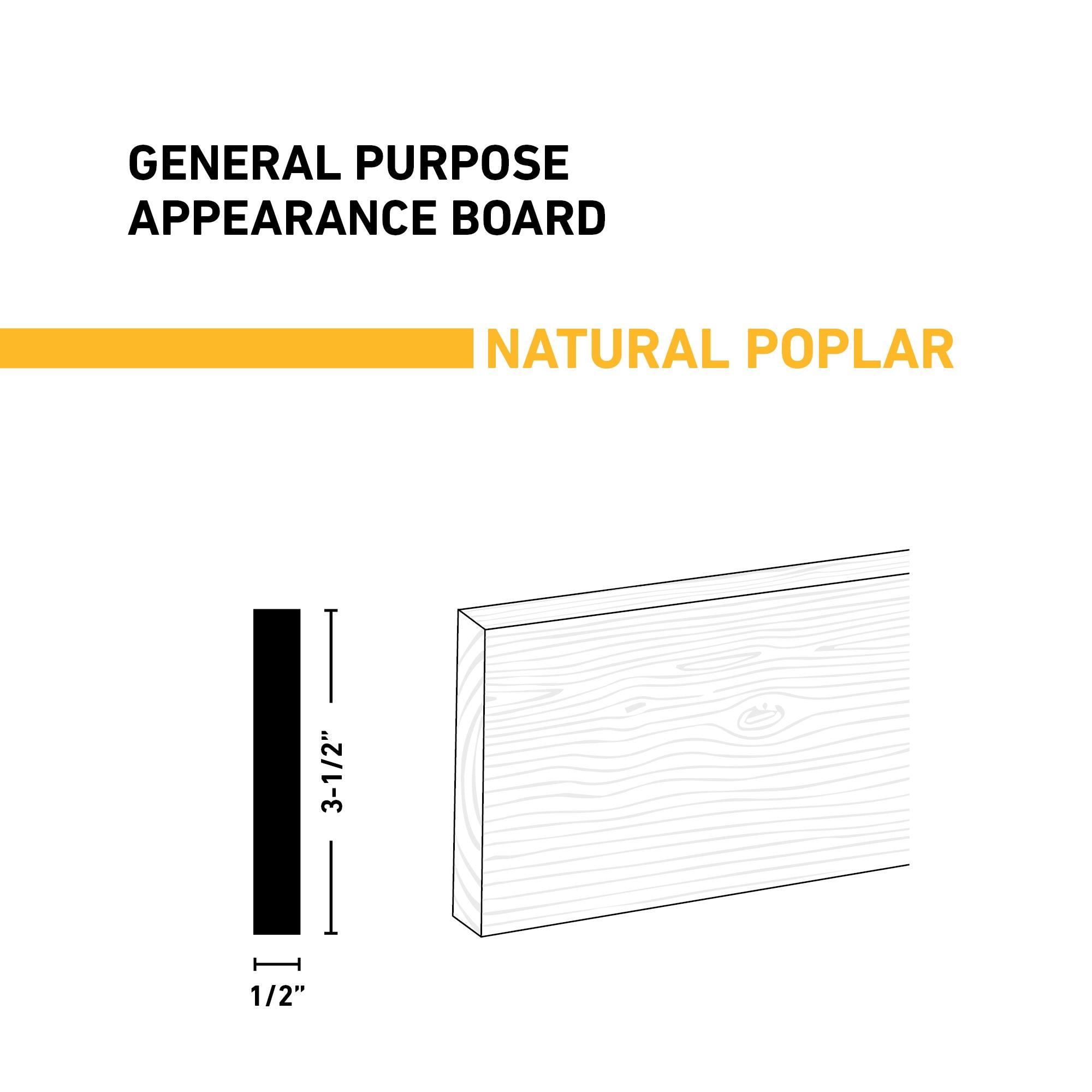 Unfinished Wood Board