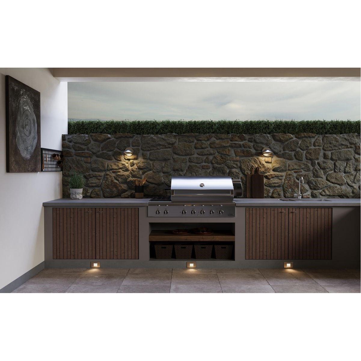 Progress Lighting Strata 1-Light LED Outdoor Wall Light in Metallic Gray with Shade