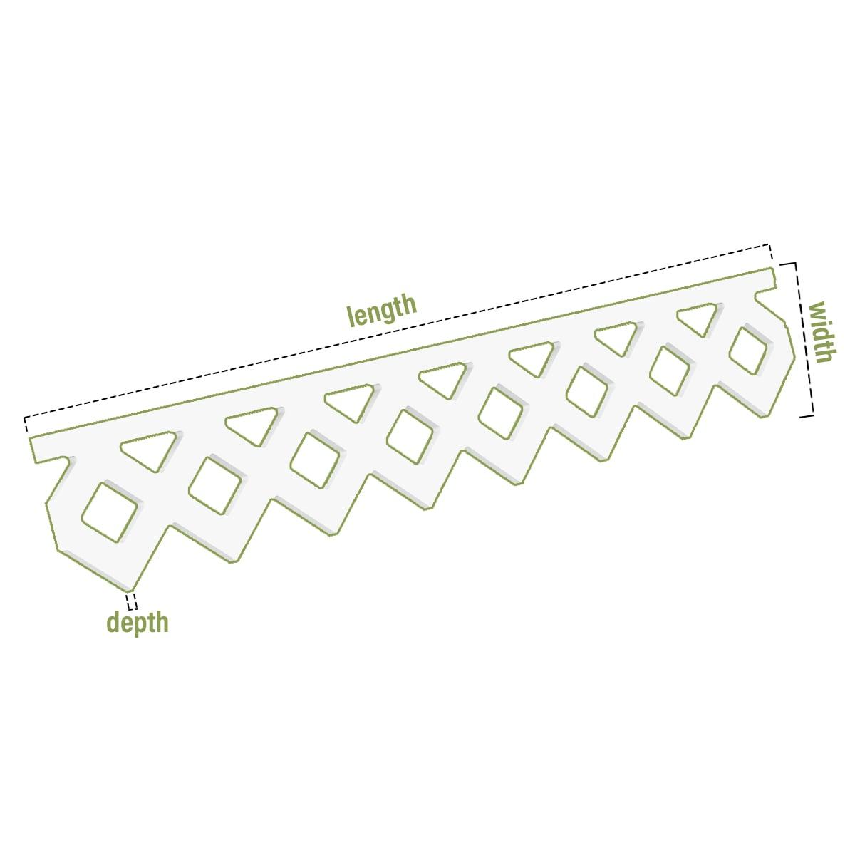Bridgeport Architectural Grade PVC Running Trim