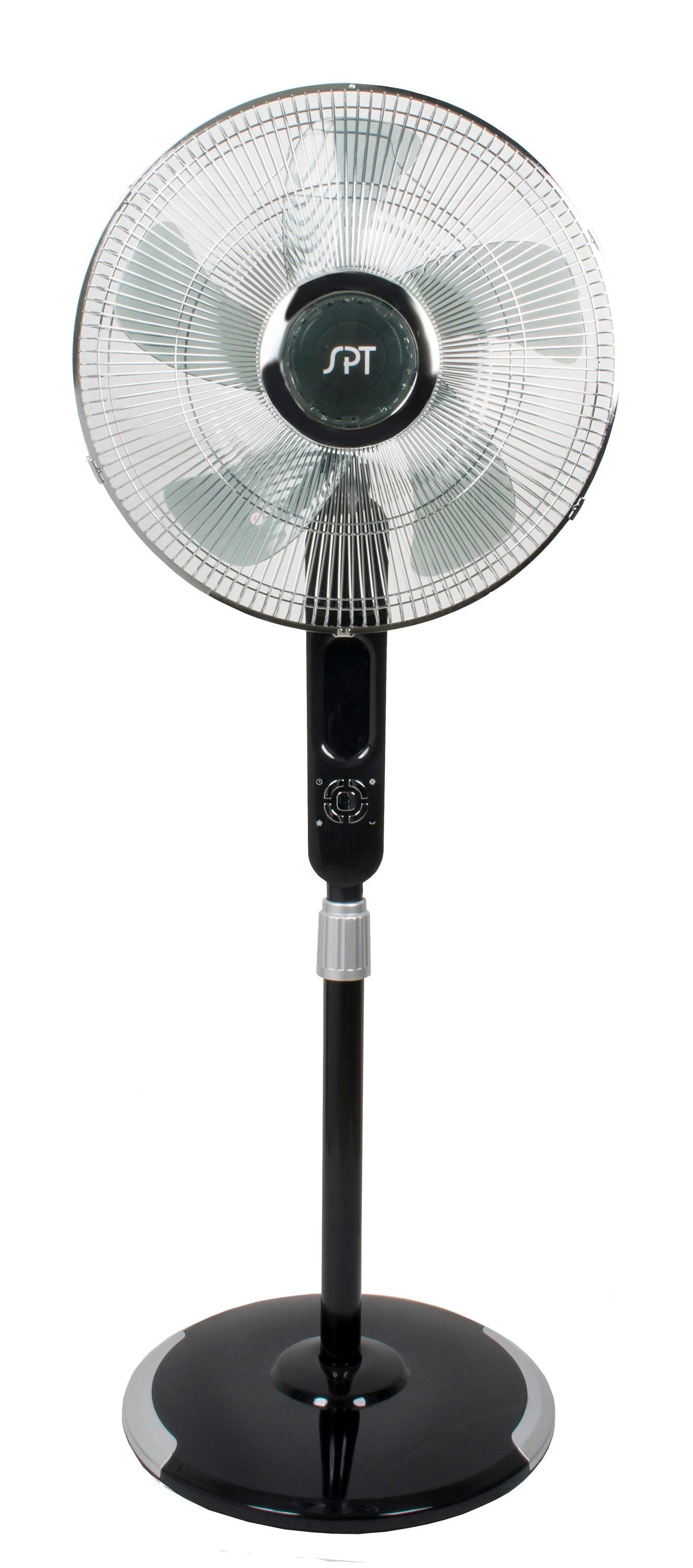 16" Stand Fan with Touch-Stop Sensor